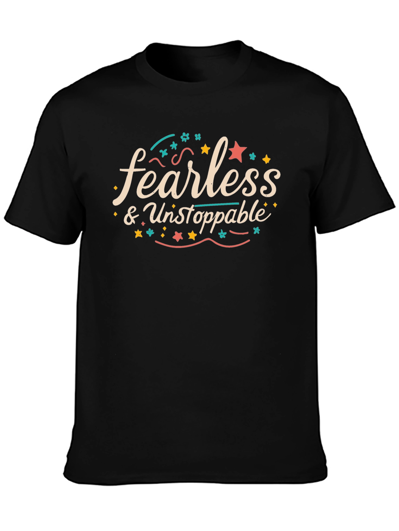 Fearless & Unstoppable Graphic T-Shirt