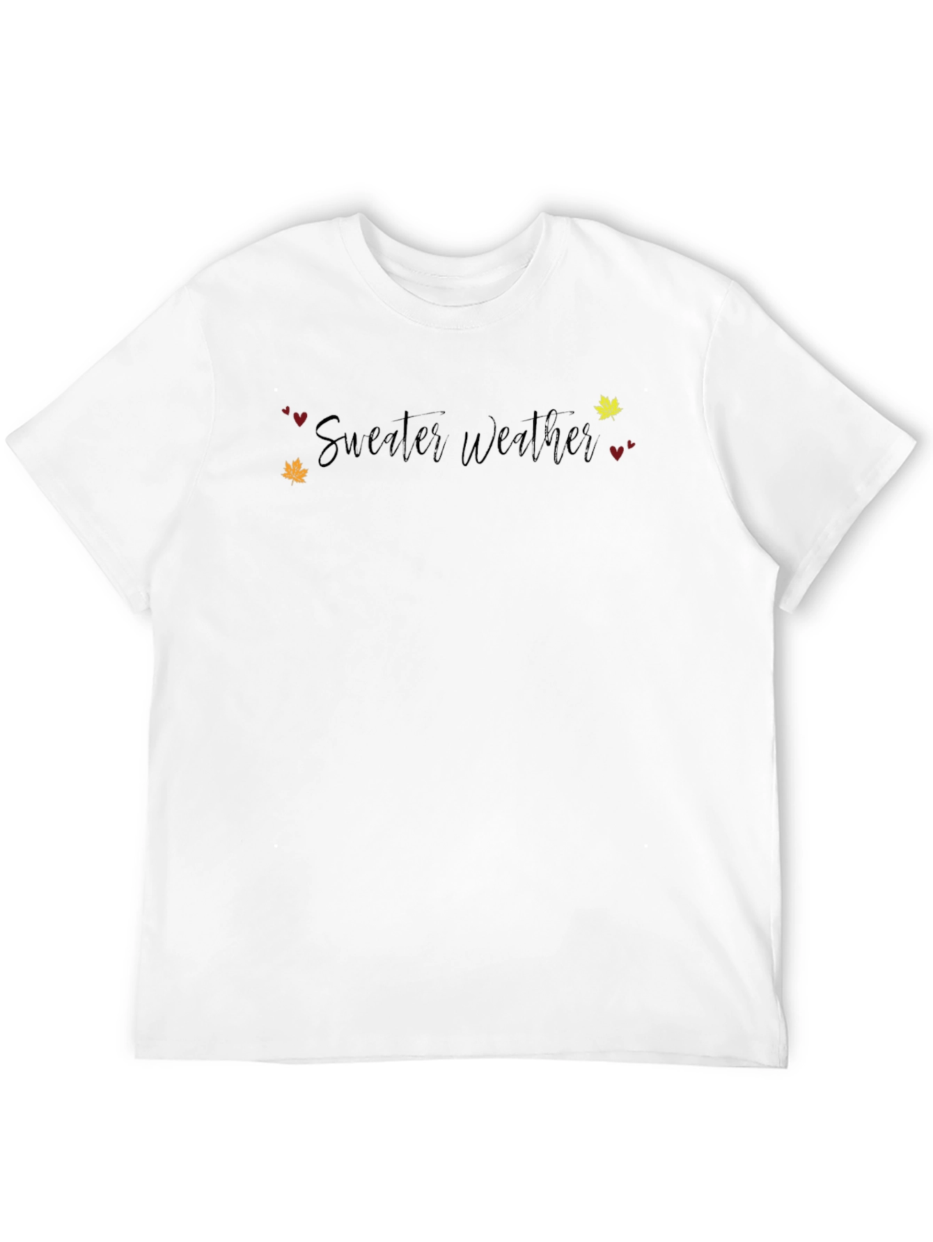 Sweater Weather Graphic Tee - Cozy Autumn Style