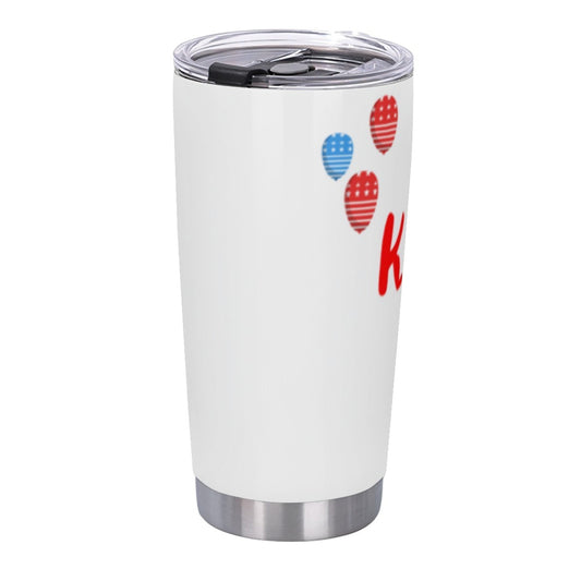 Insulated Stainless Steel Leak-Proof Tumbler - Stylish Graphic Print Cup