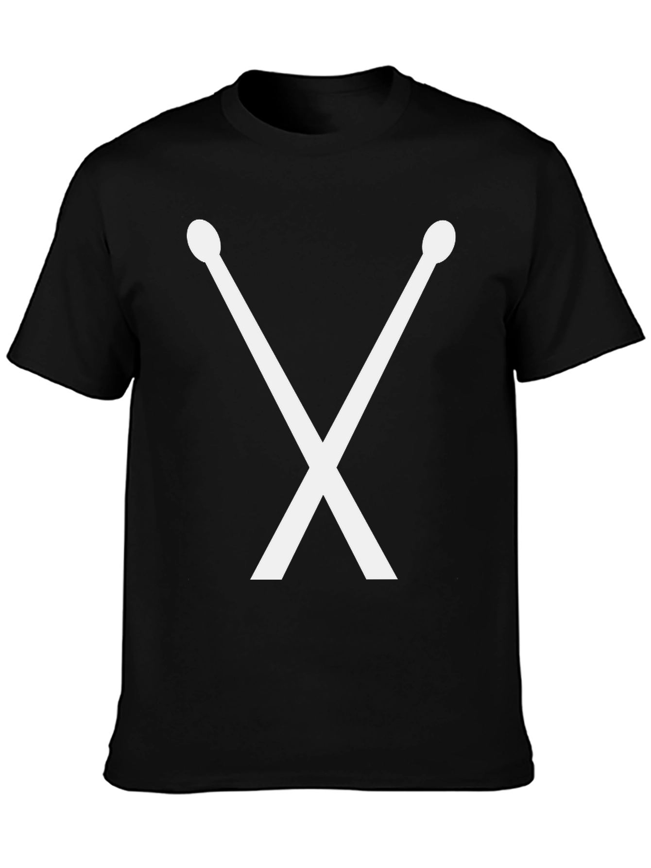 Drumsticks Graphic Tee - Music Lover Shirt