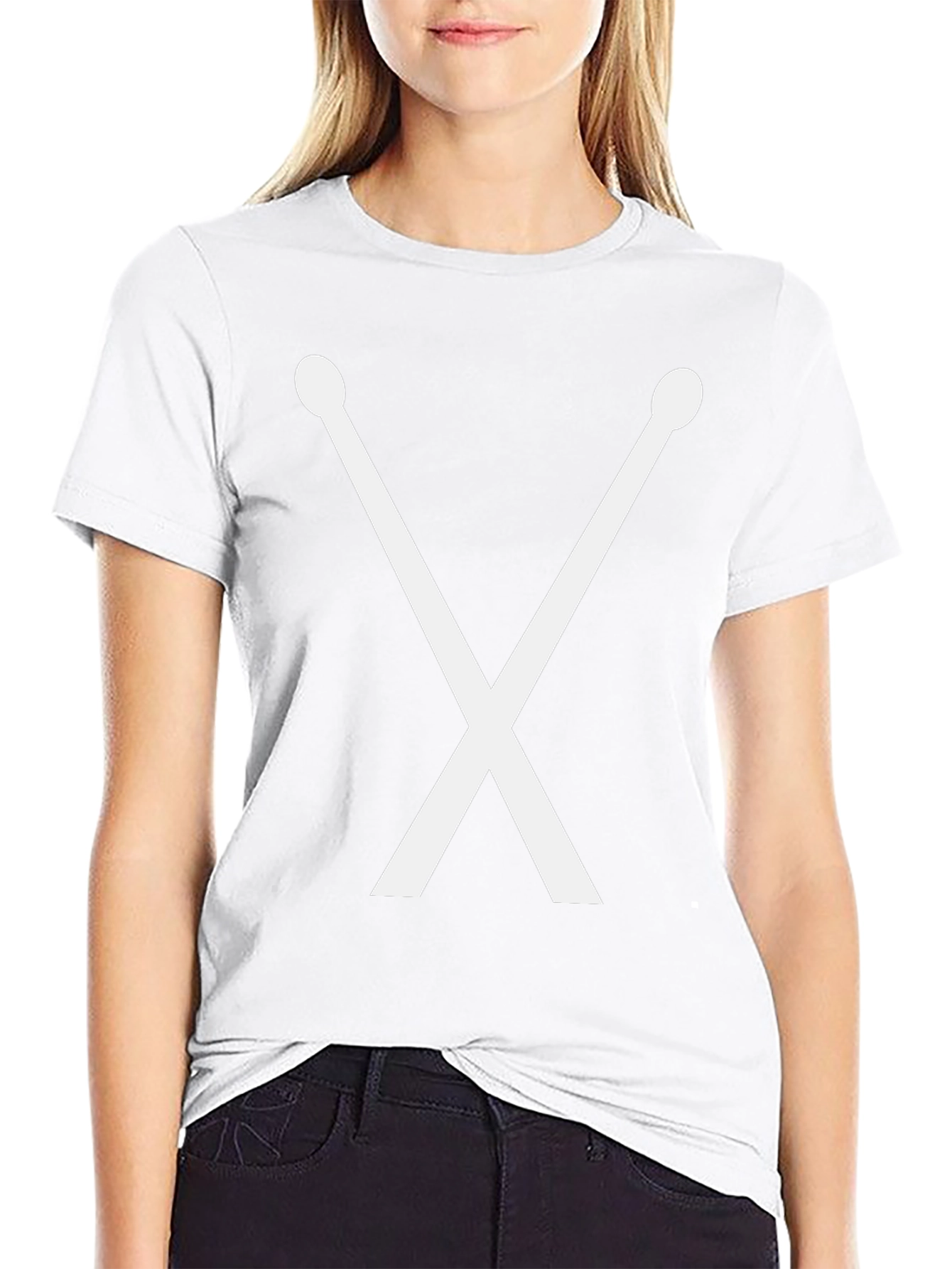Drumsticks Graphic Tee - Music Lover Shirt