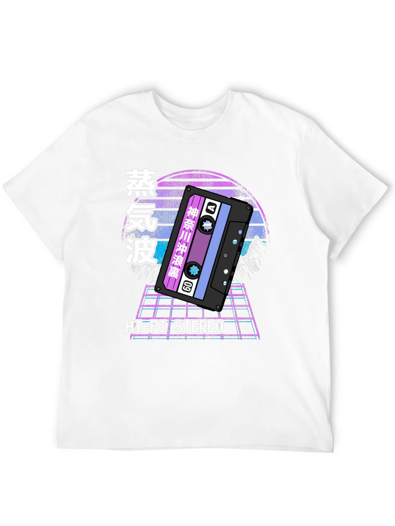 Vaporwave Cassette Tape T-Shirt