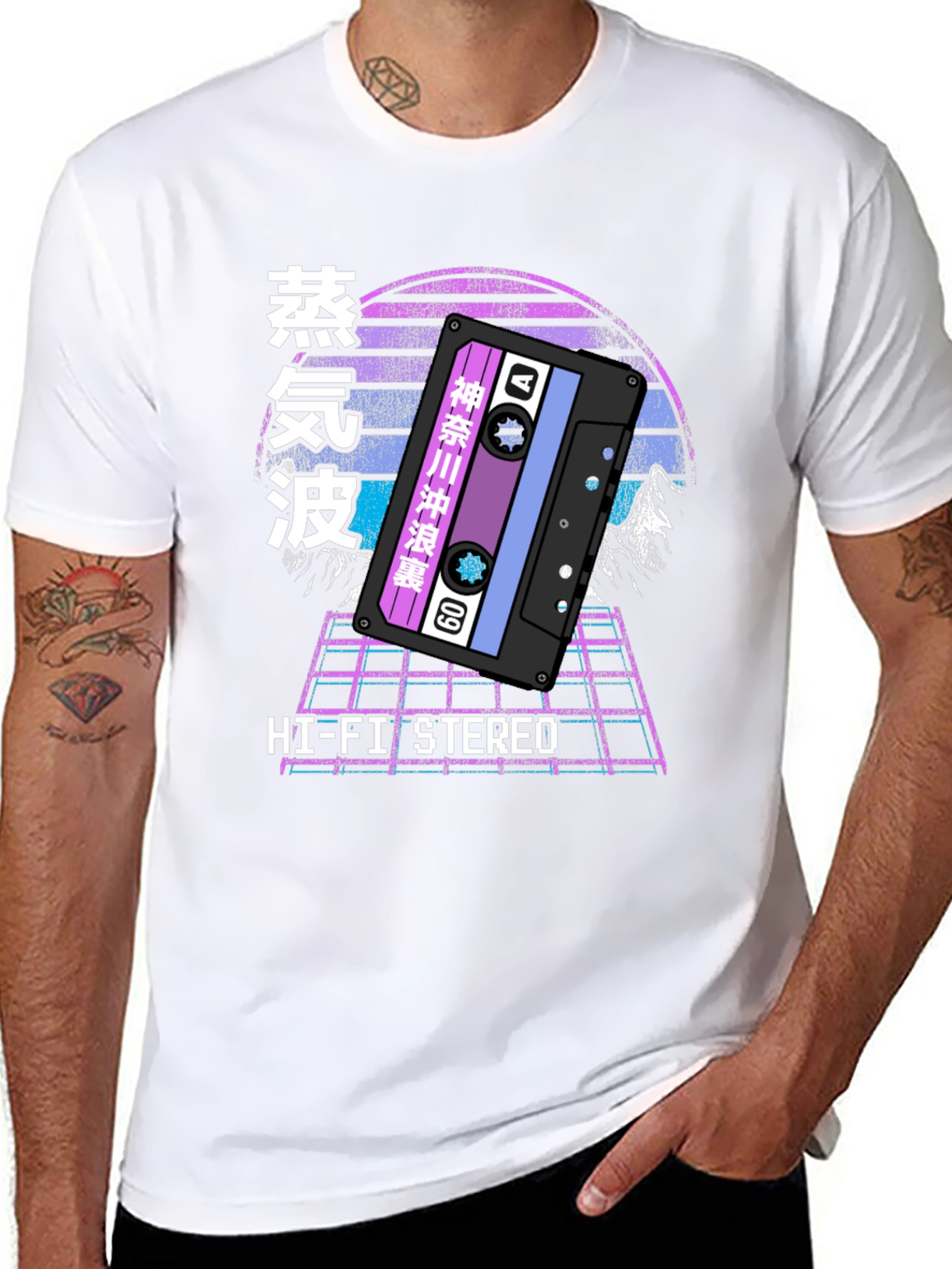 Vaporwave Cassette Tape T-Shirt