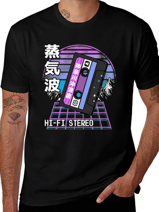 Vaporwave Cassette Tape T-Shirt