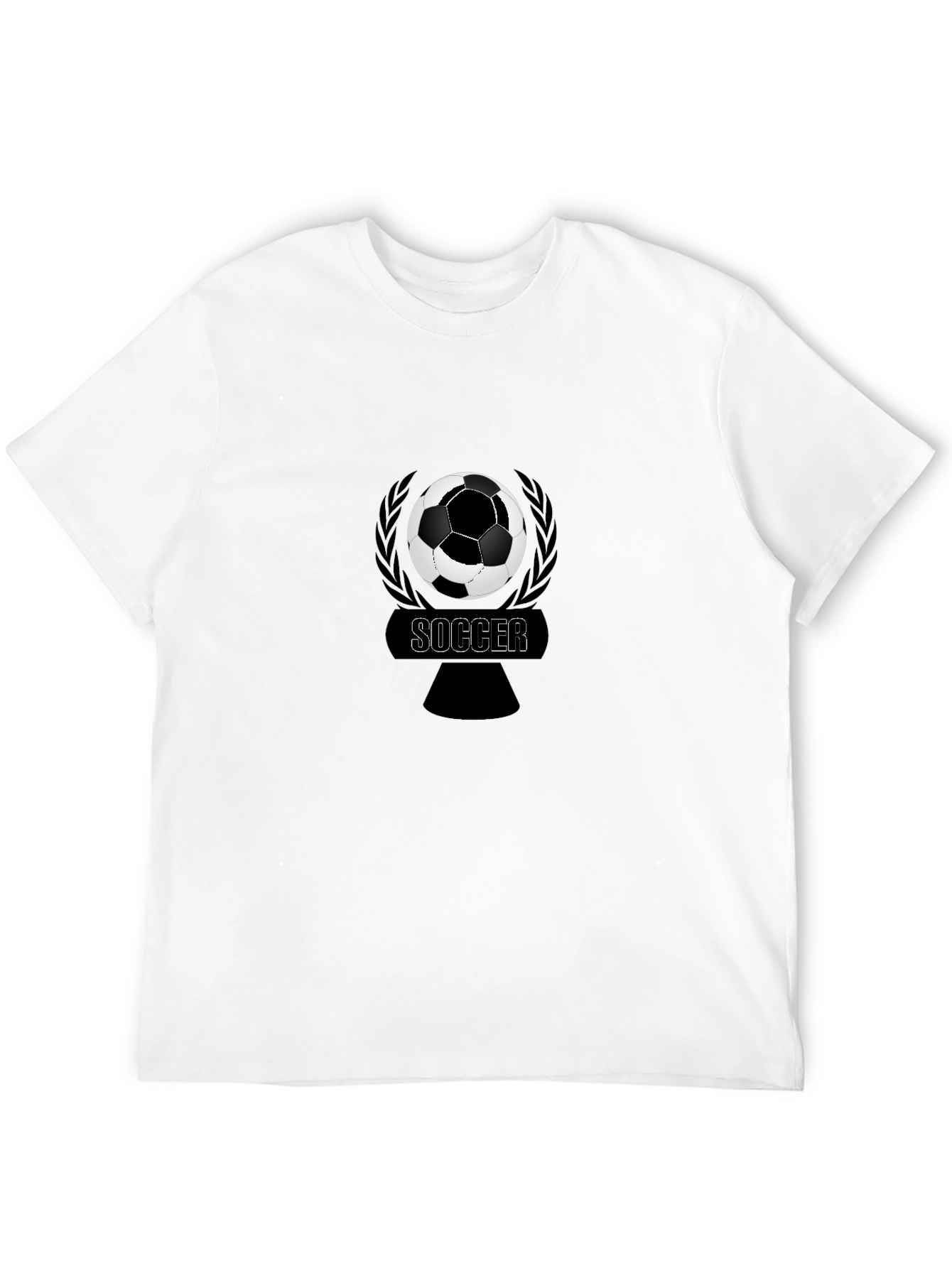 Soccer Ball Graphic Tee - Stylish & Comfortable!