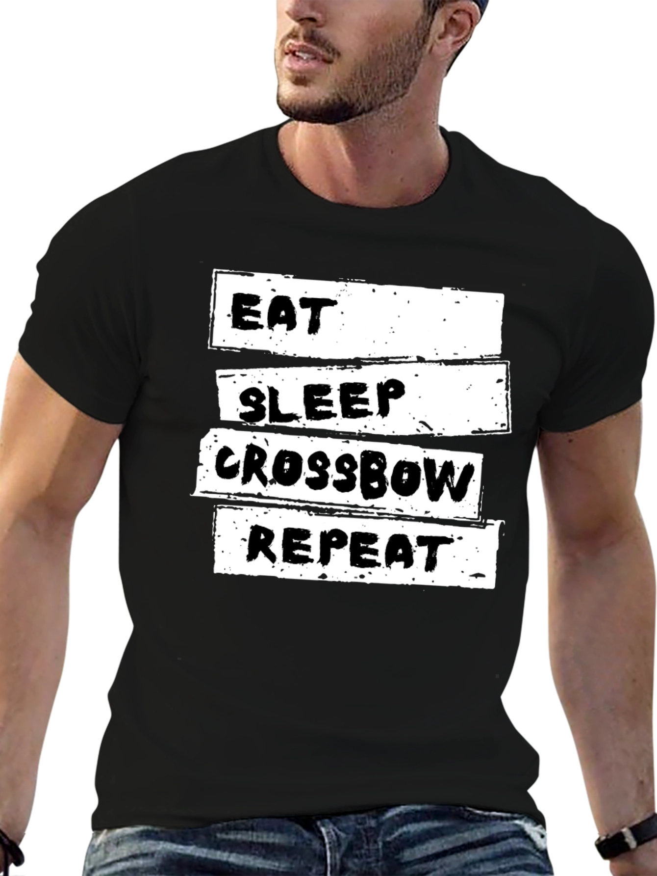 Eat Sleep Crossbow Repeat T-Shirt