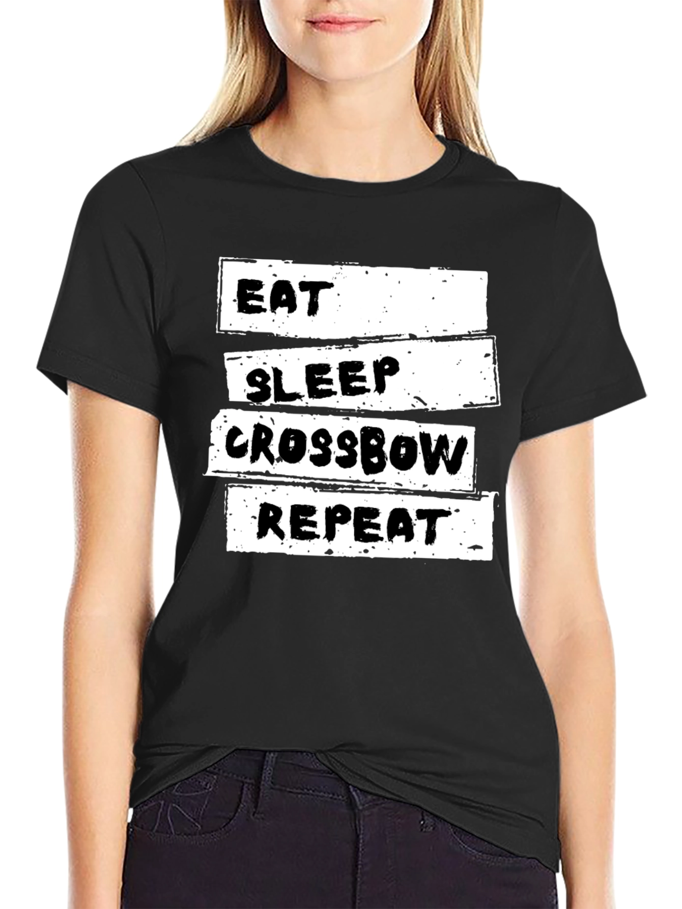 Eat Sleep Crossbow Repeat T-Shirt