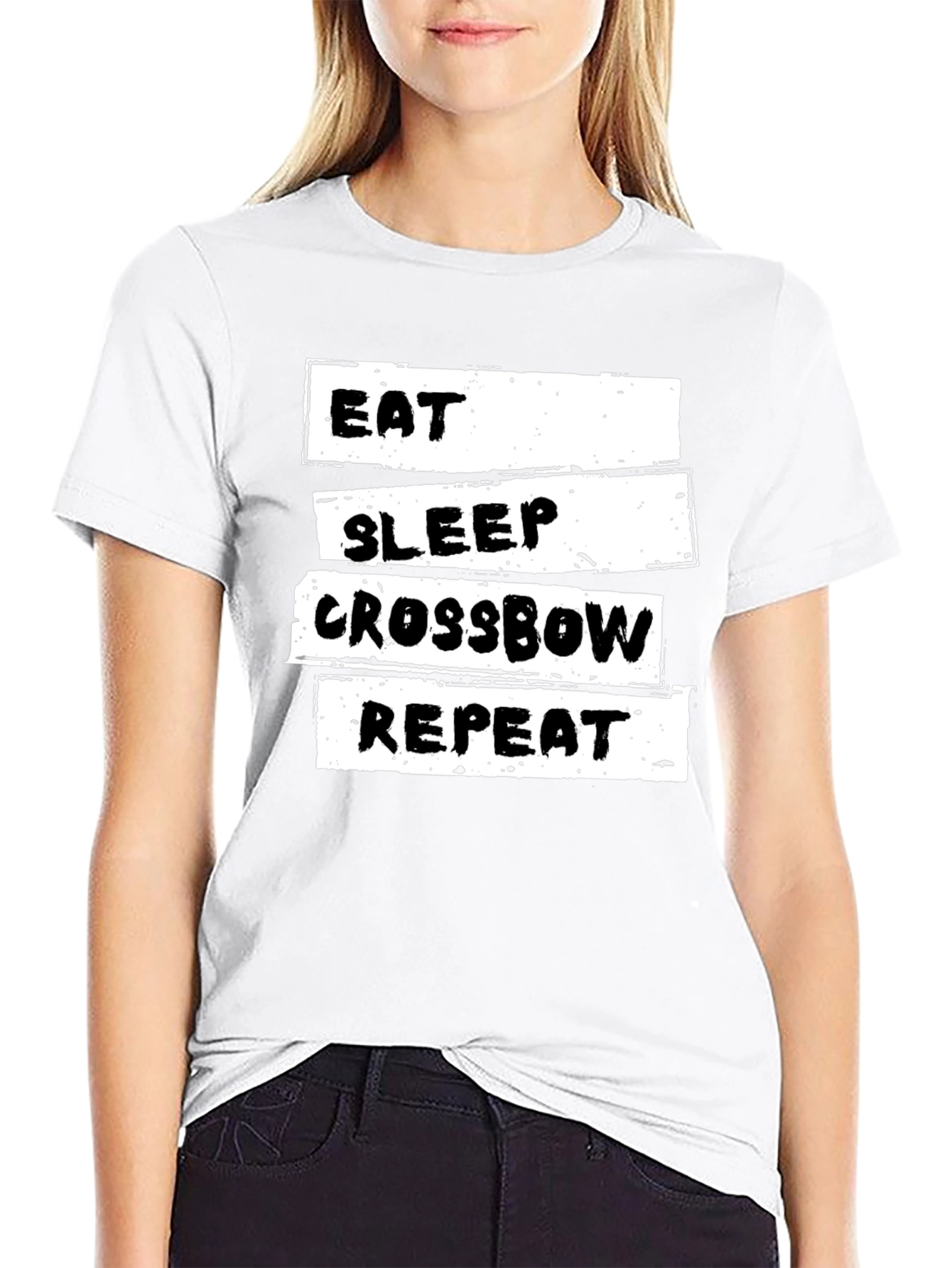 Eat Sleep Crossbow Repeat T-Shirt