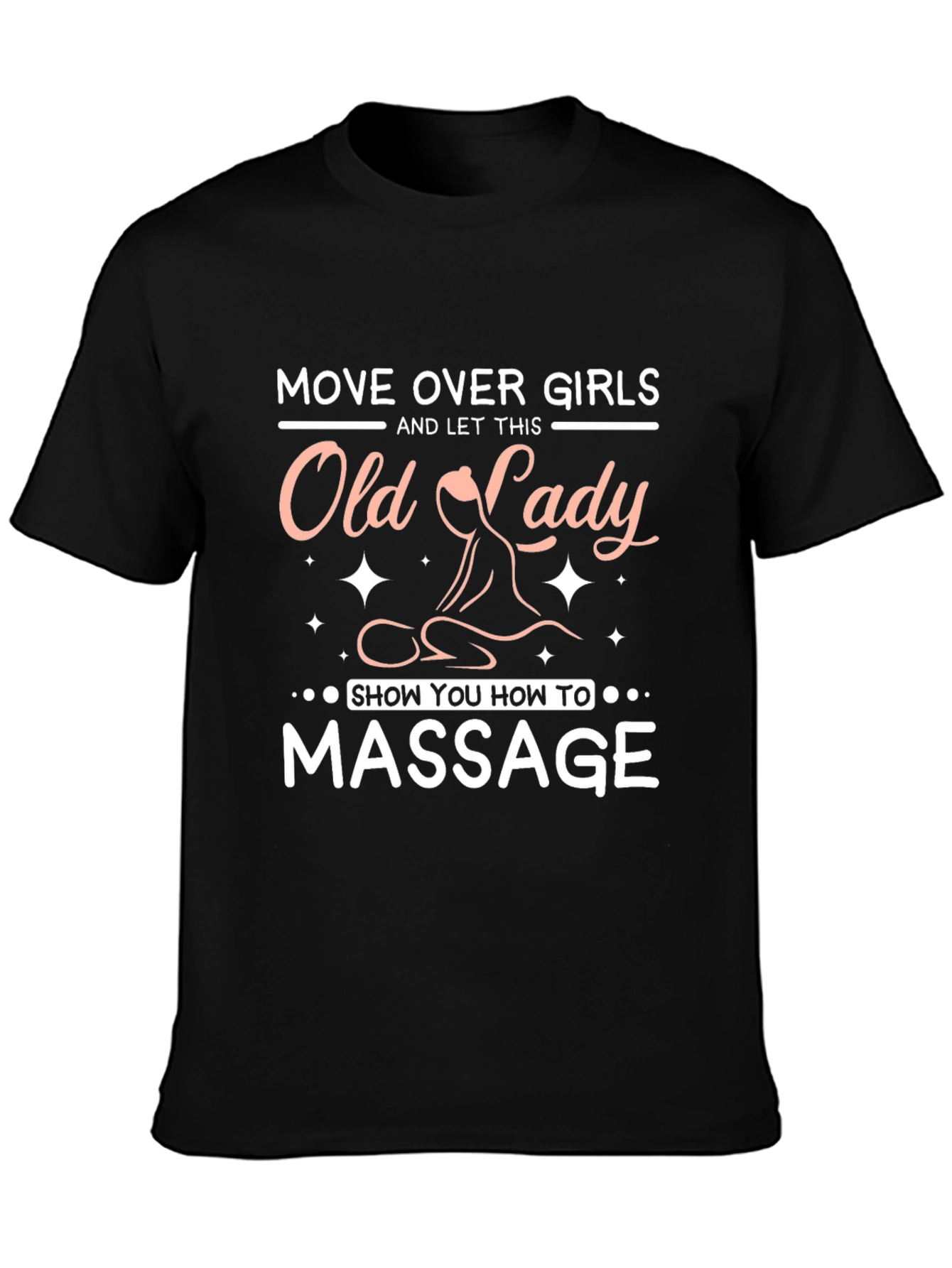 Massage Therapist Old Lady T-Shirt