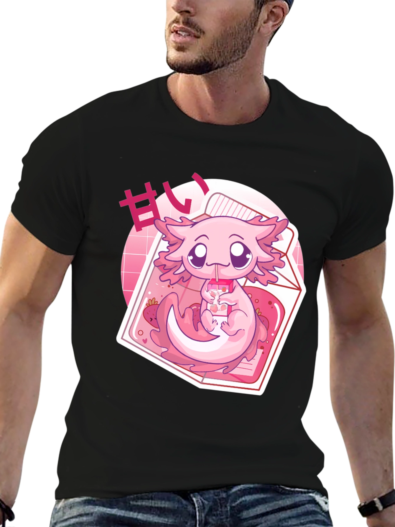 Cute Axolotl Kawaii T-Shirt