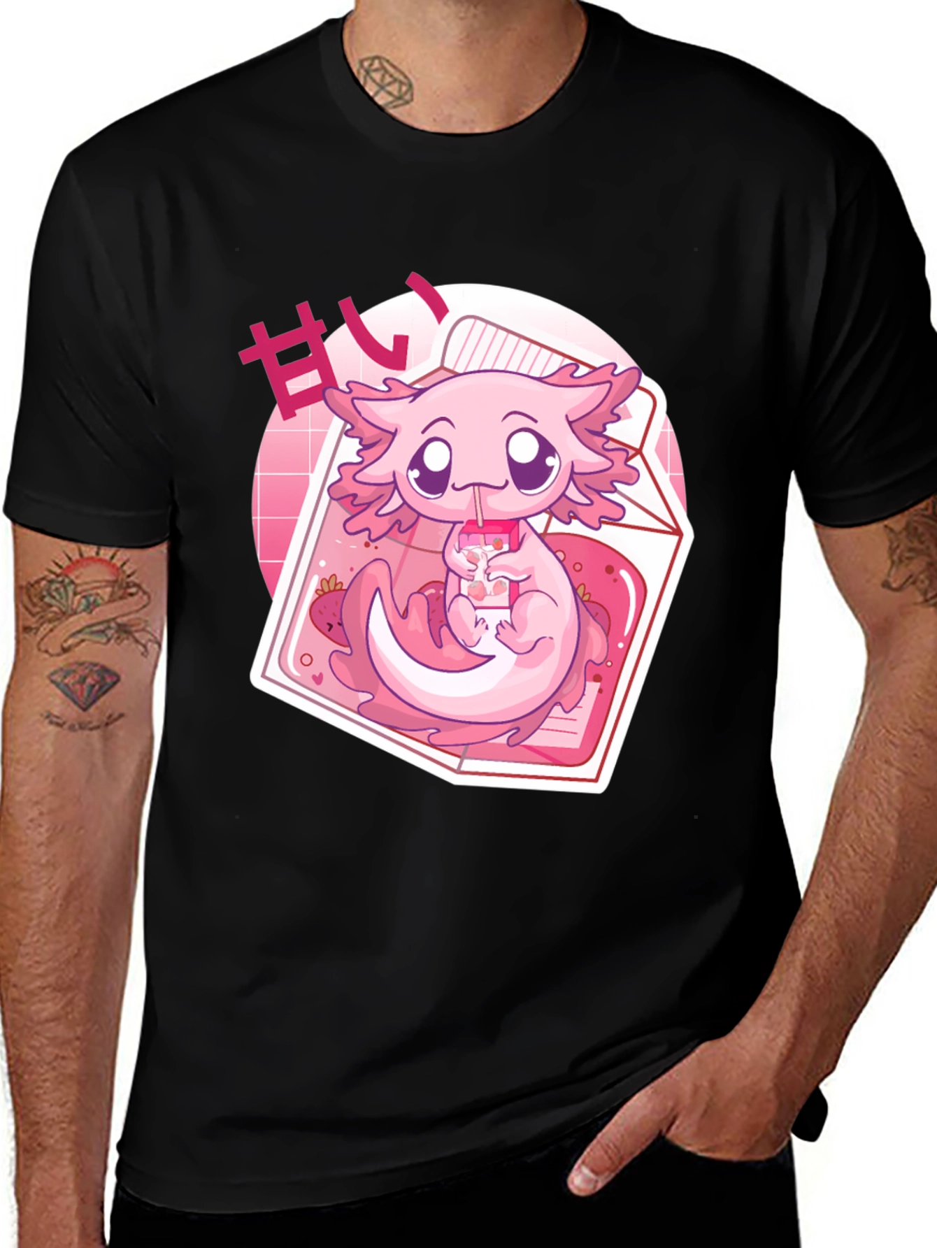 Cute Axolotl Kawaii T-Shirt