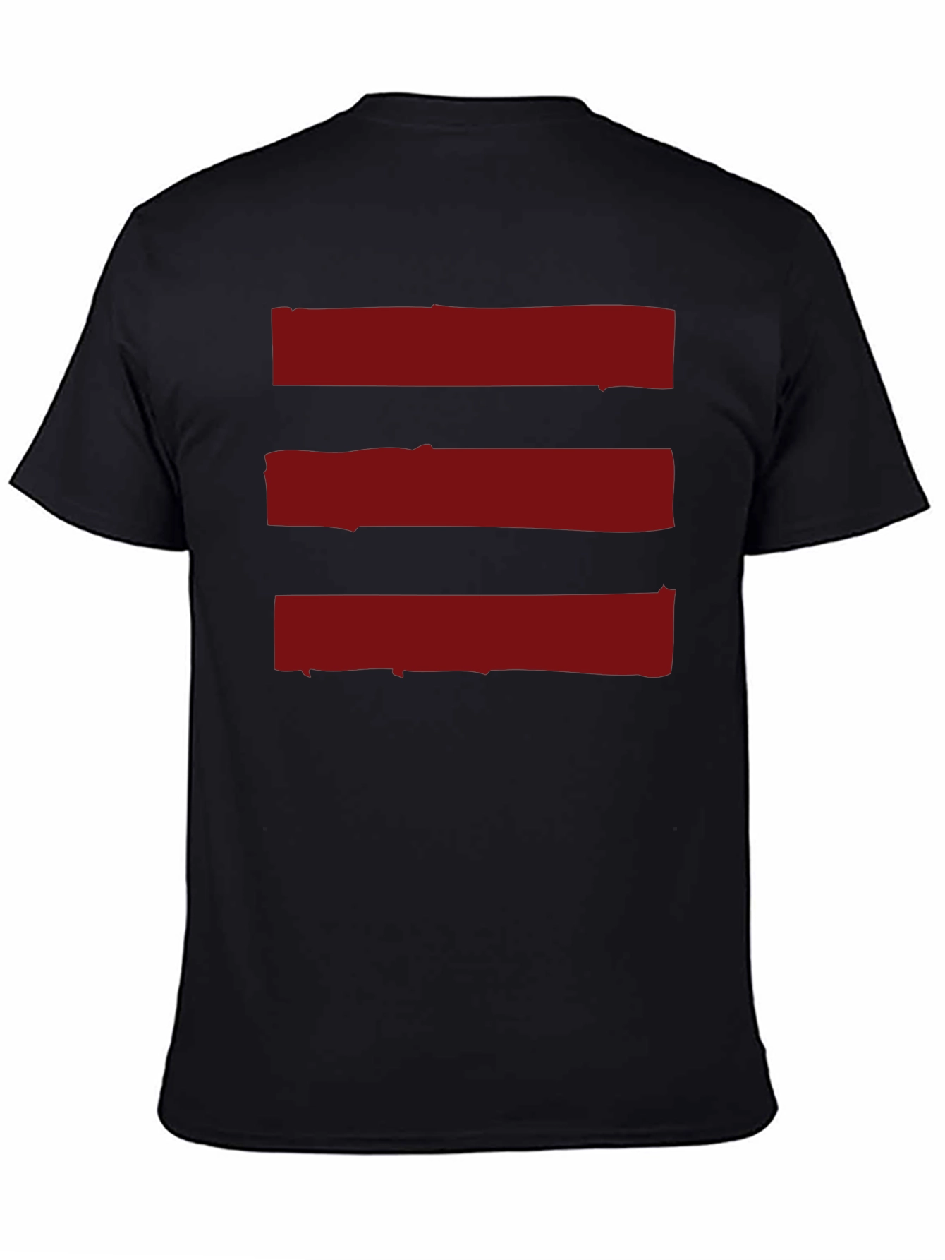 Red Stripes Graphic Tee - Casual Comfort