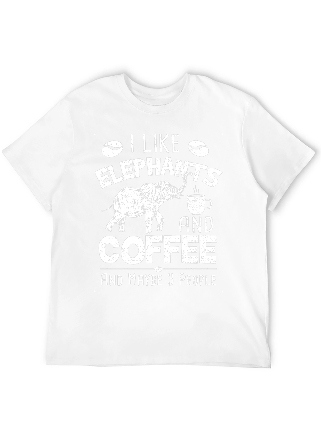 I Like Elephants and Coffee T-Shirt