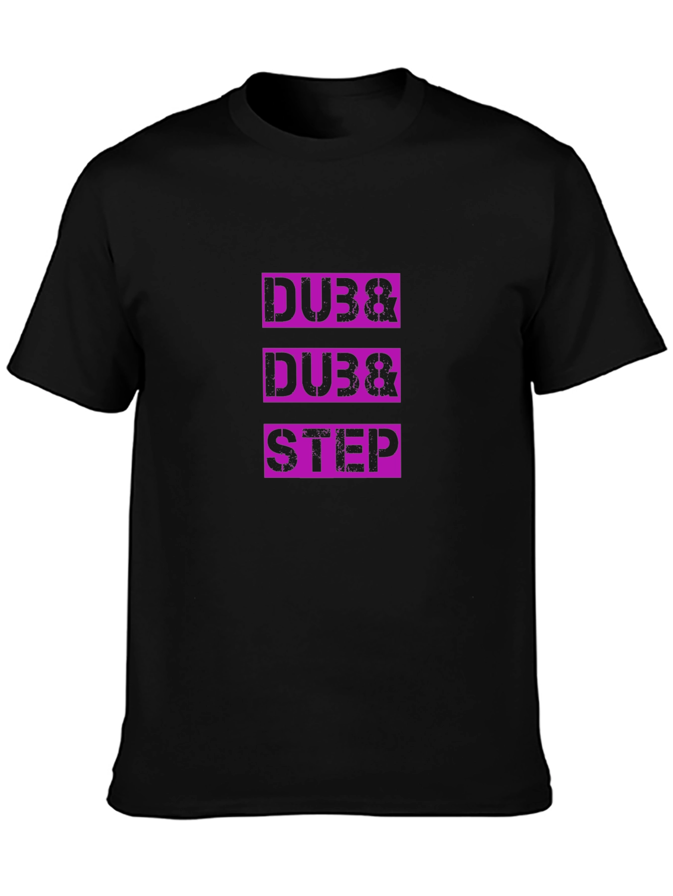 Dubstep T-Shirt -  Mens Black Graphic Tee