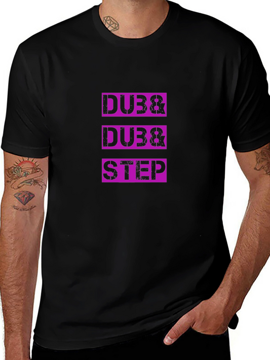 Dubstep T-Shirt -  Mens Black Graphic Tee
