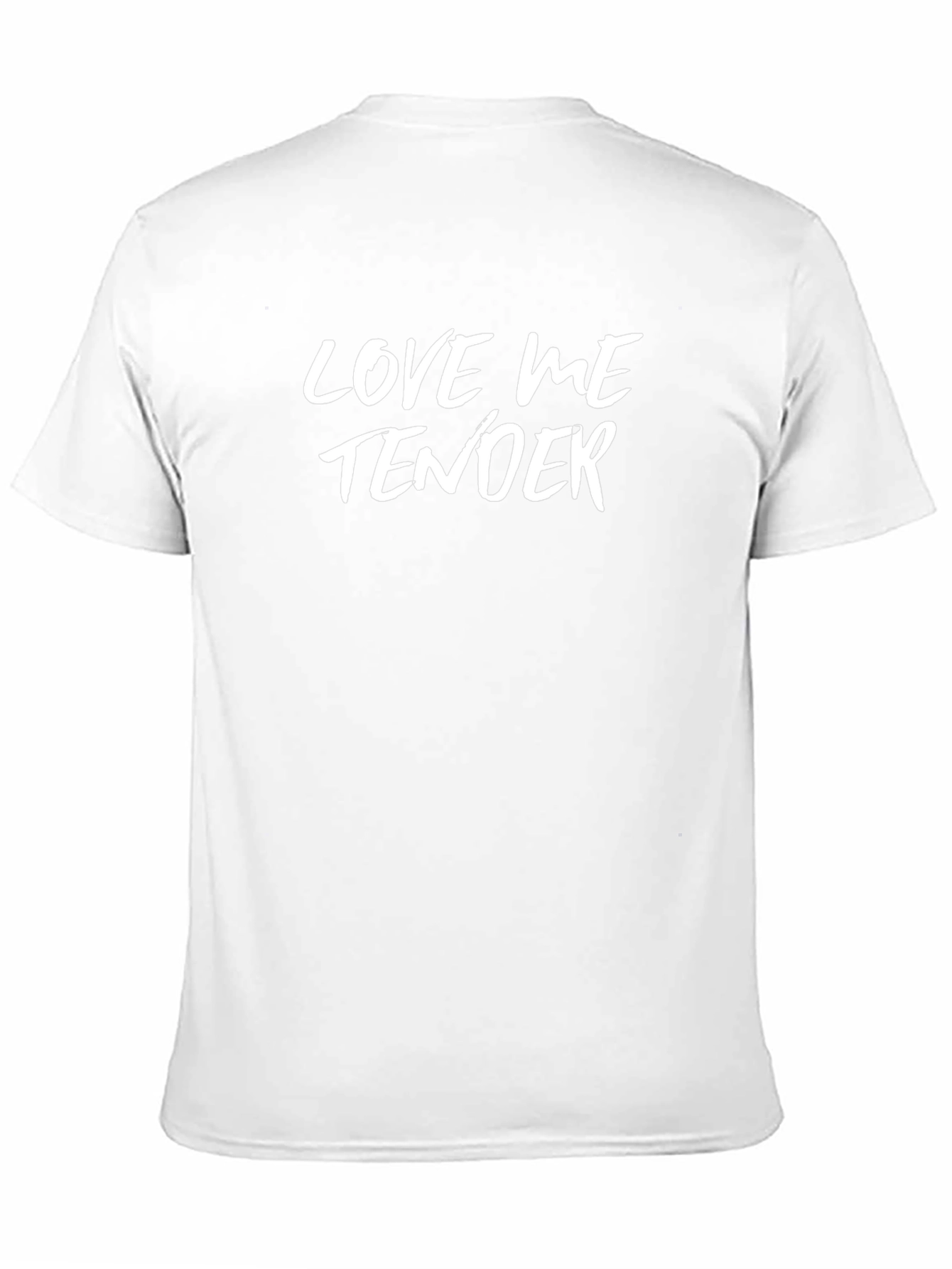 Love Me Tender Black Graphic Tee