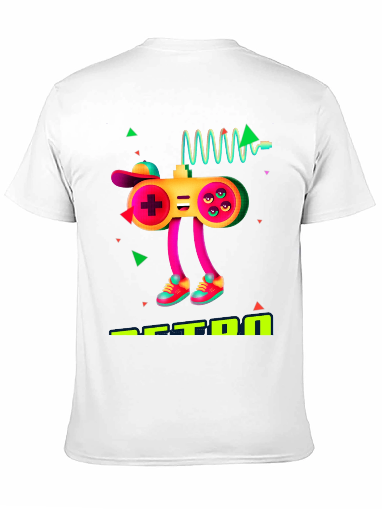 Gaming Controller Graphic Black T-Shirt