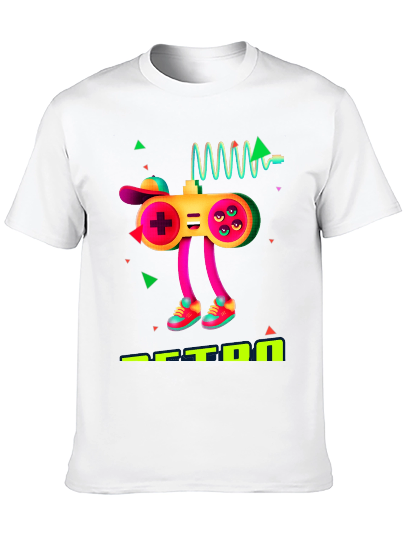 Gaming Controller Graphic Black T-Shirt
