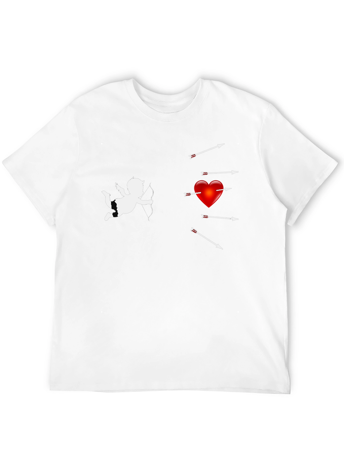 Cupids Arrow T-Shirt - Valentines Day