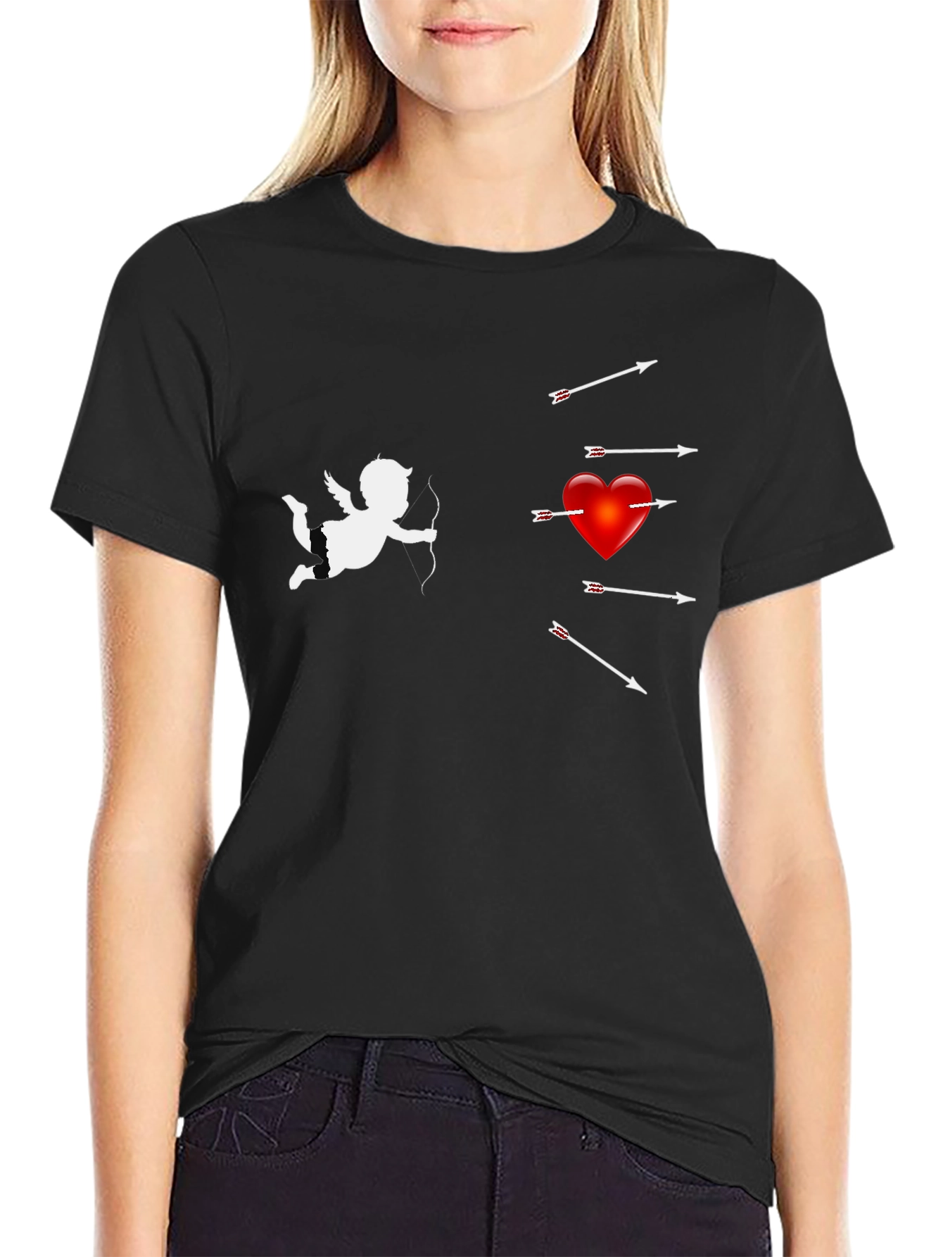 Cupids Arrow T-Shirt - Valentines Day