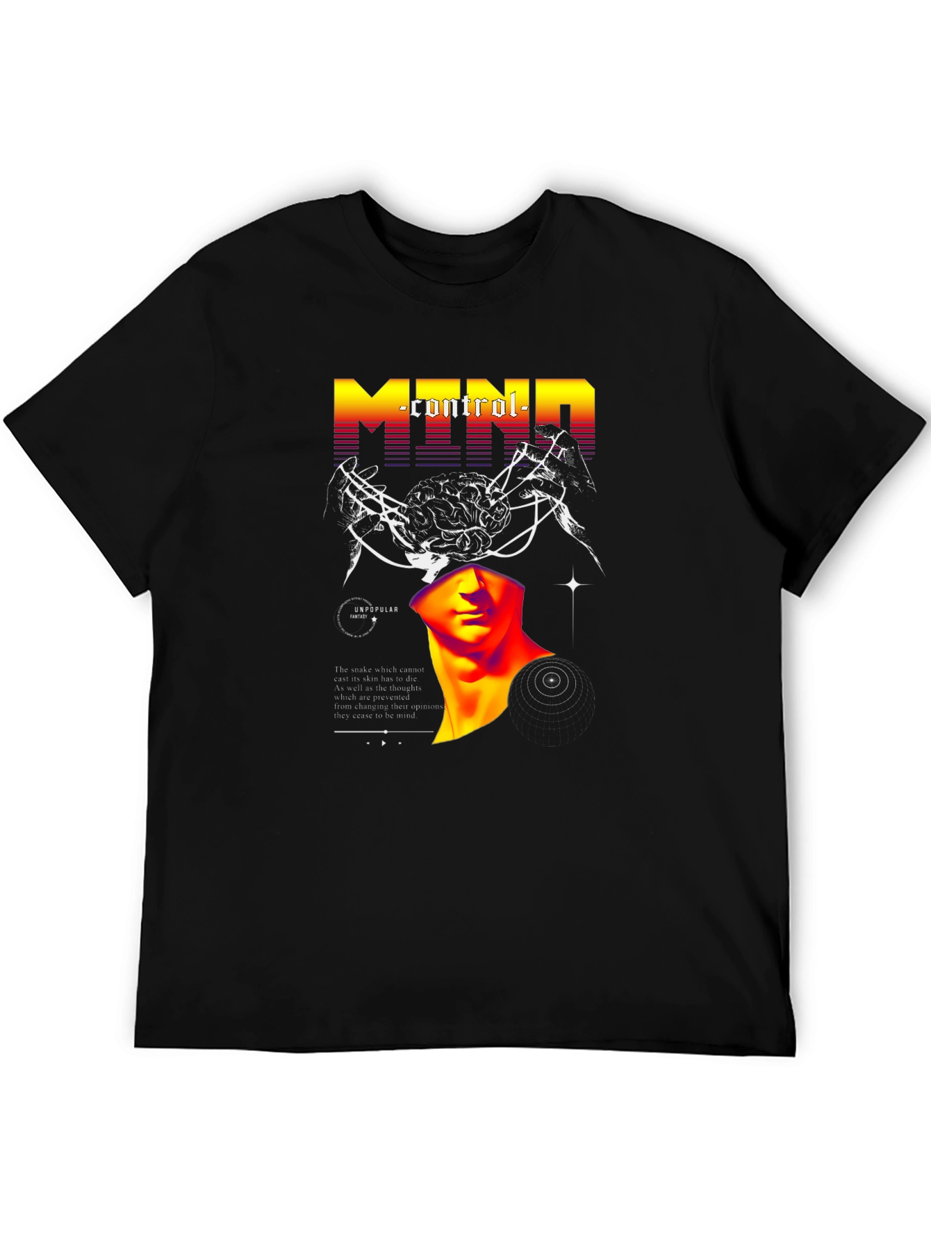 Mind Control Graphic T-Shirt
