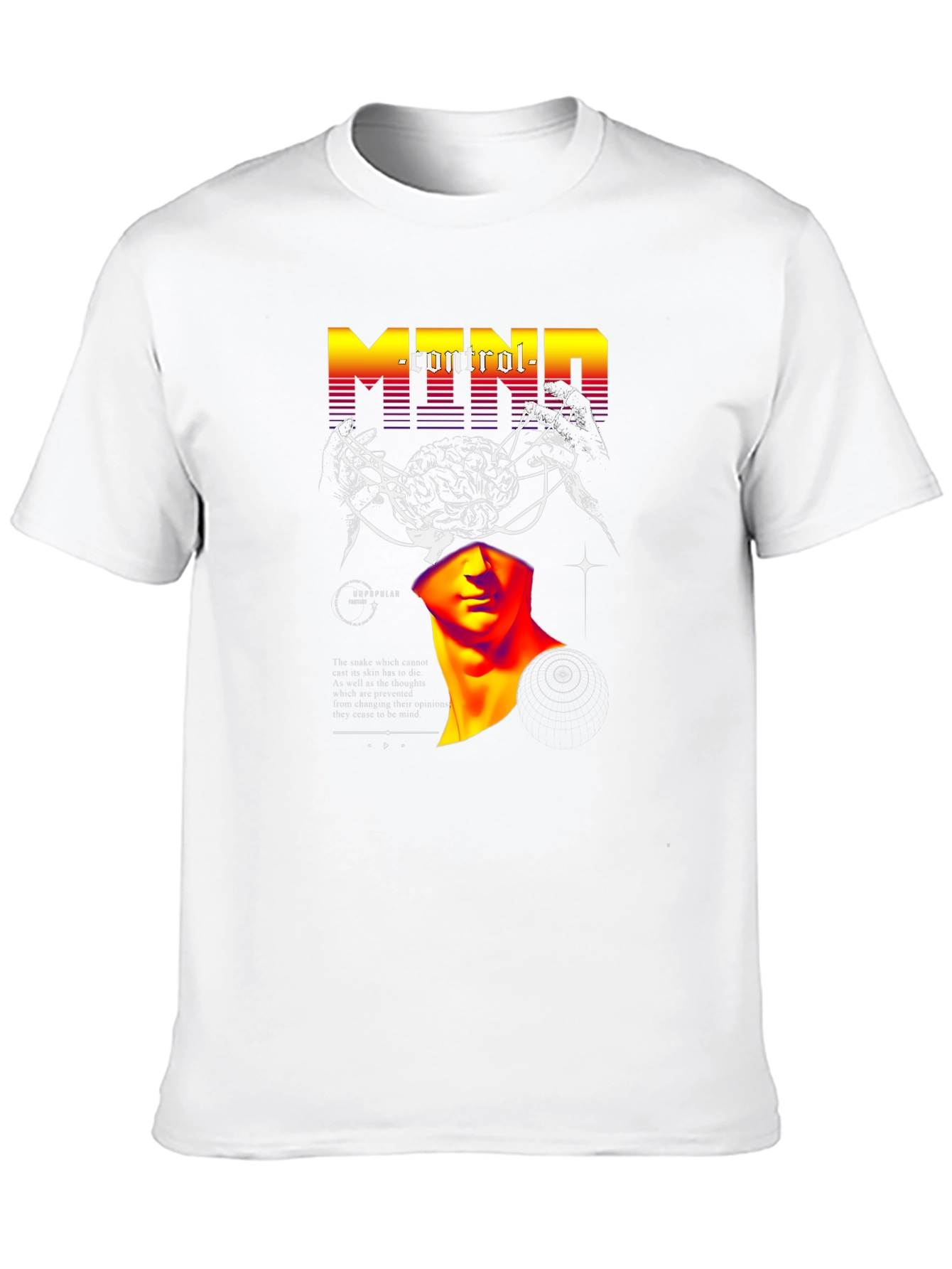 Mind Control Graphic T-Shirt