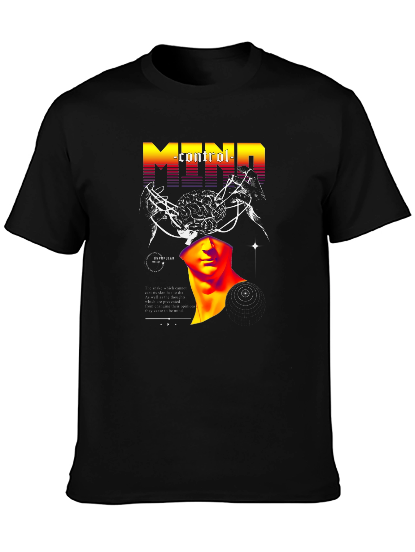 Mind Control Graphic T-Shirt