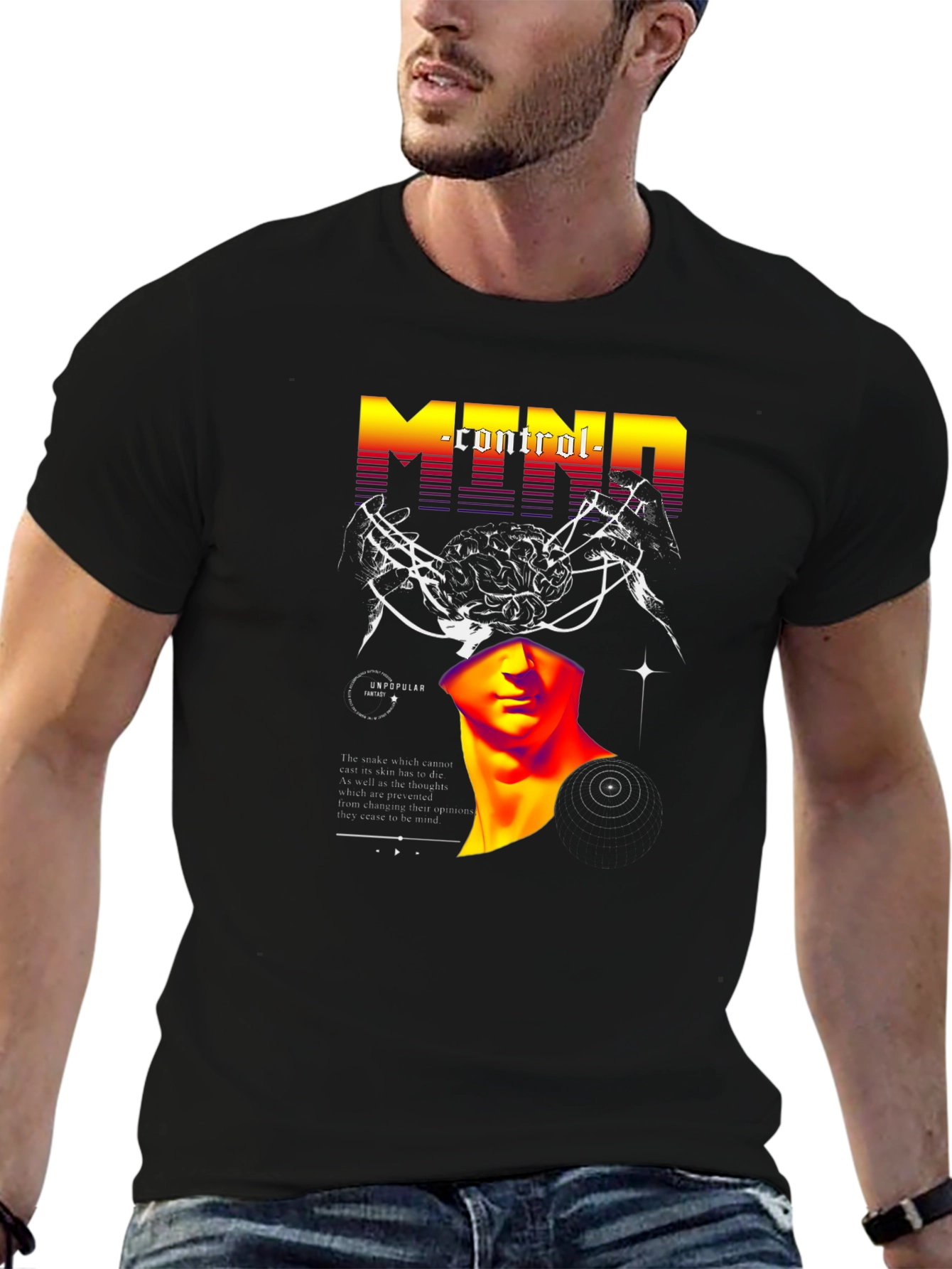 Mind Control Graphic T-Shirt
