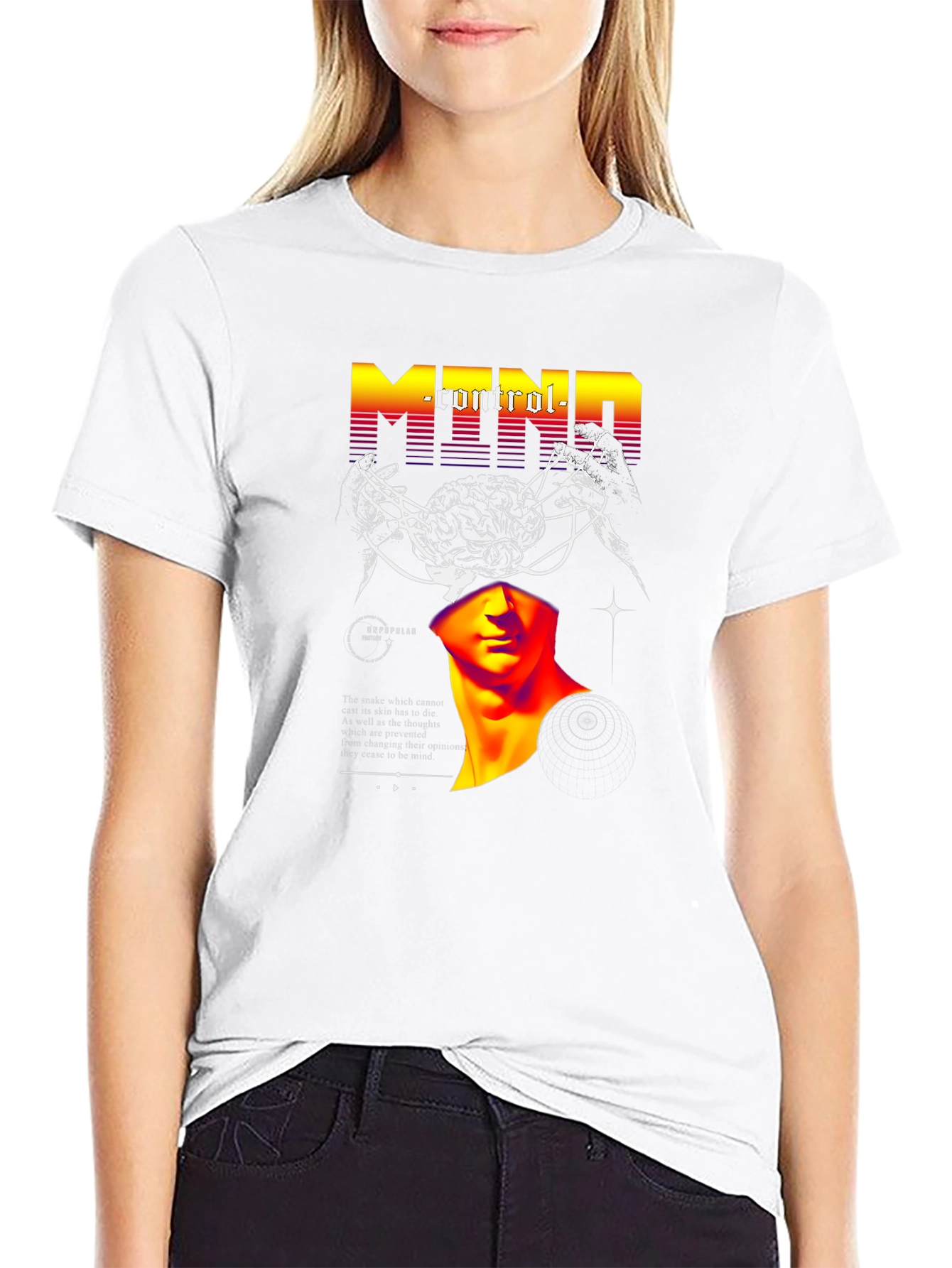Mind Control Graphic T-Shirt