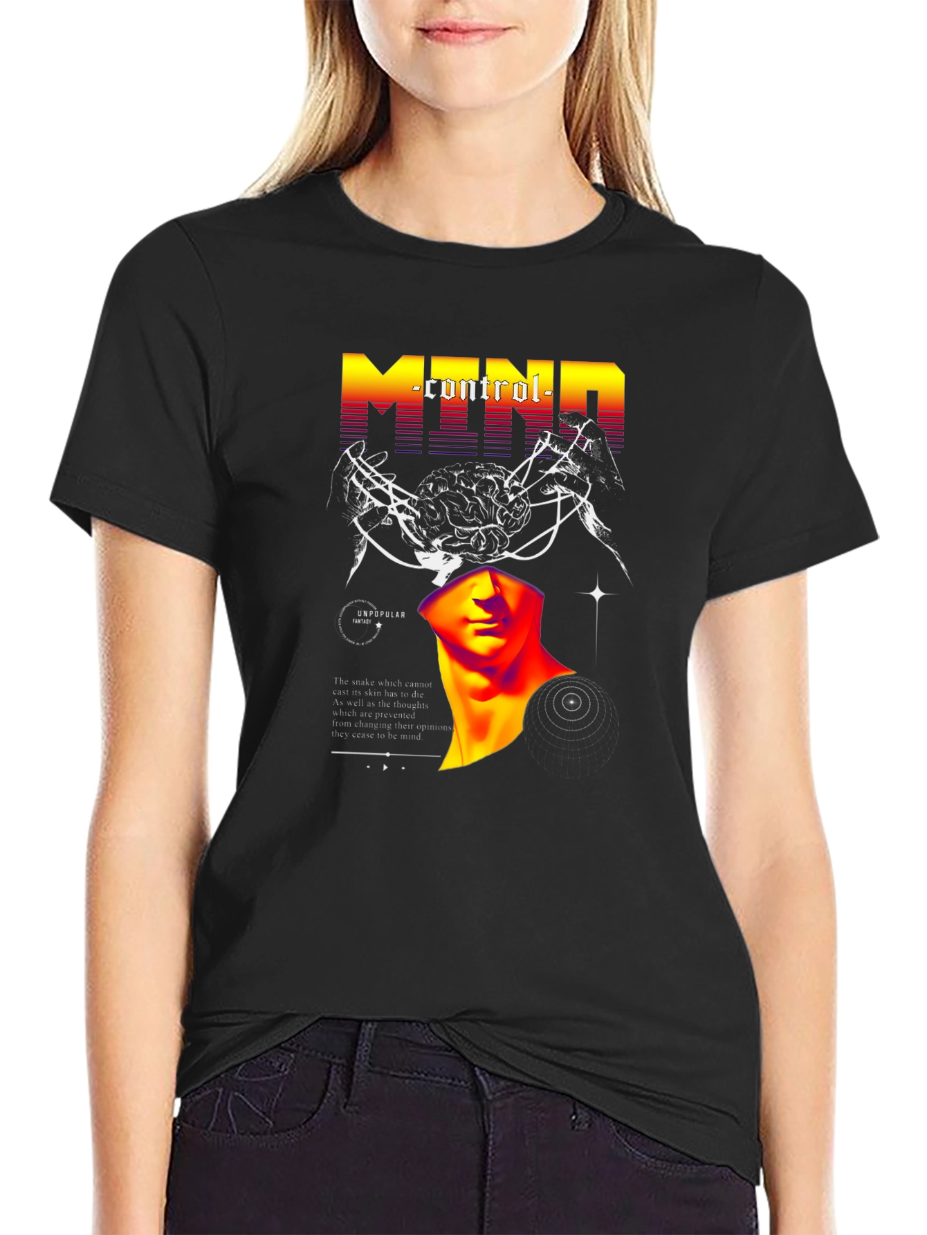 Mind Control Graphic T-Shirt