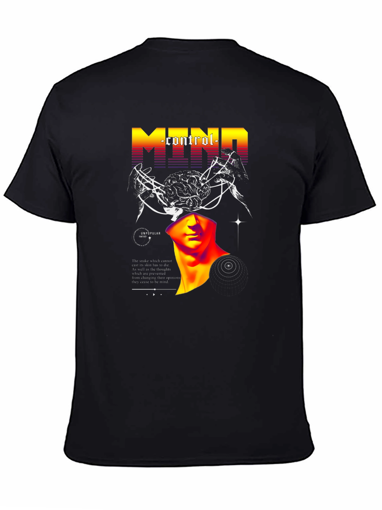 Mind Control Graphic T-Shirt
