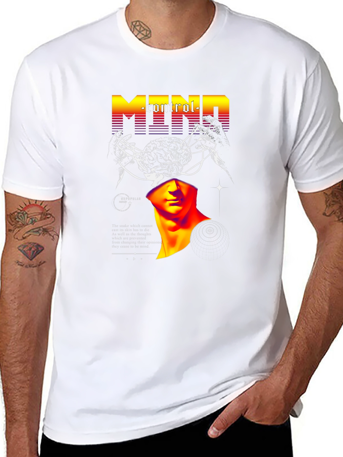 Mind Control Graphic T-Shirt