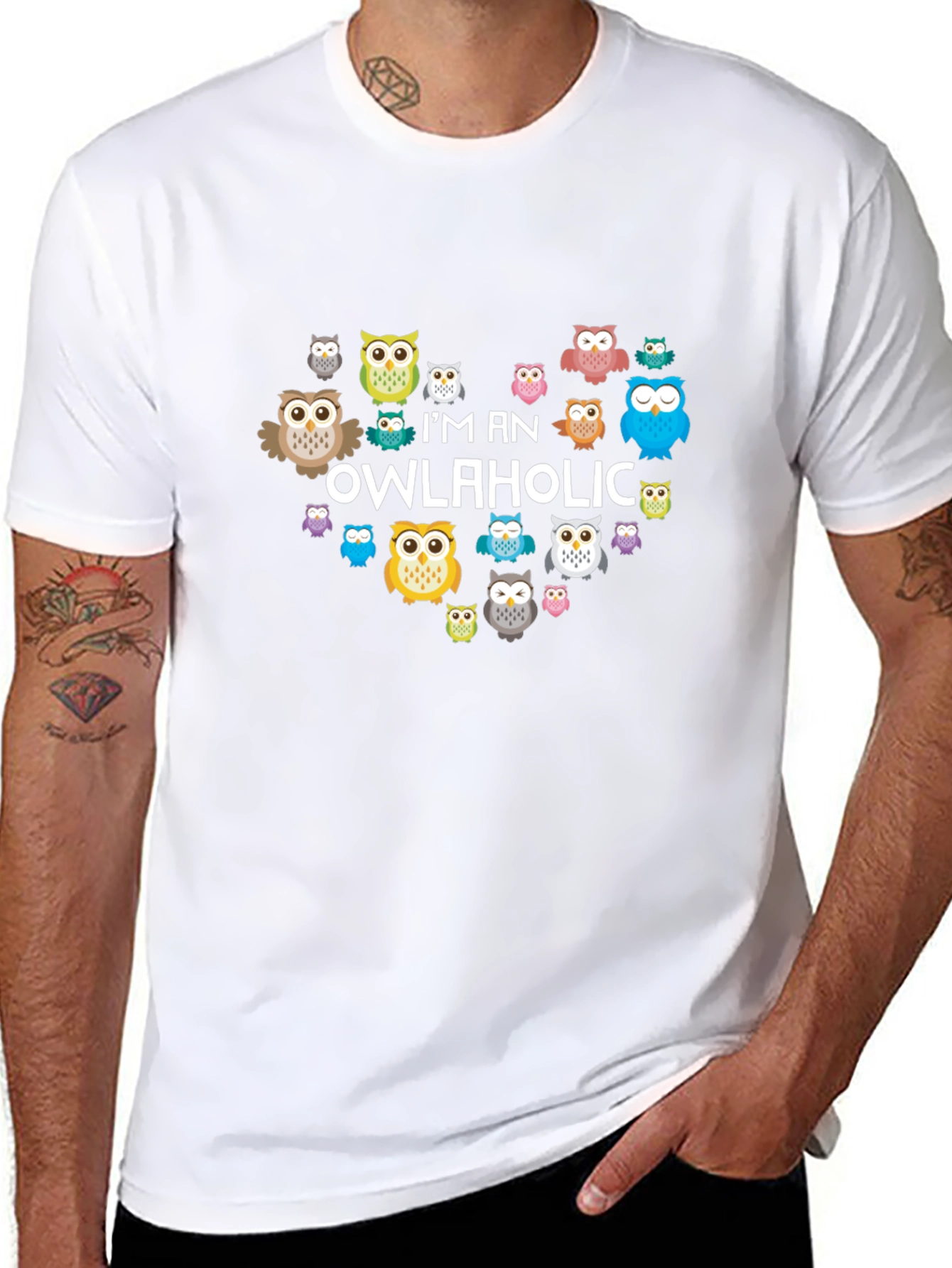 Im An Owlaholic - Owl Lover T-Shirt