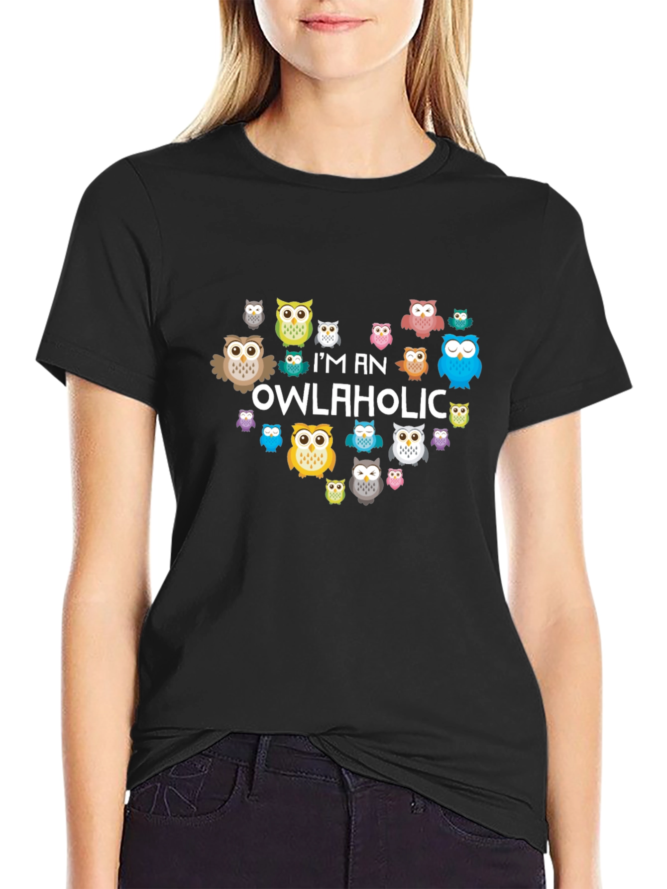 Im An Owlaholic - Owl Lover T-Shirt