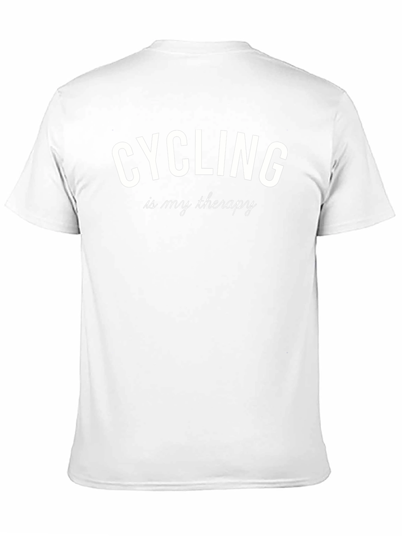 Cycling is My Therapy Graphic T-Shirt