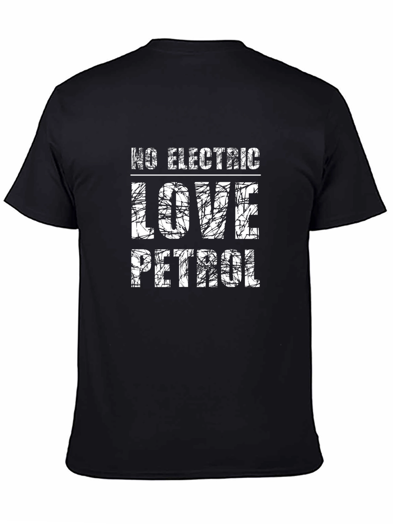 No Electric Love Petrol Graphic T-Shirt