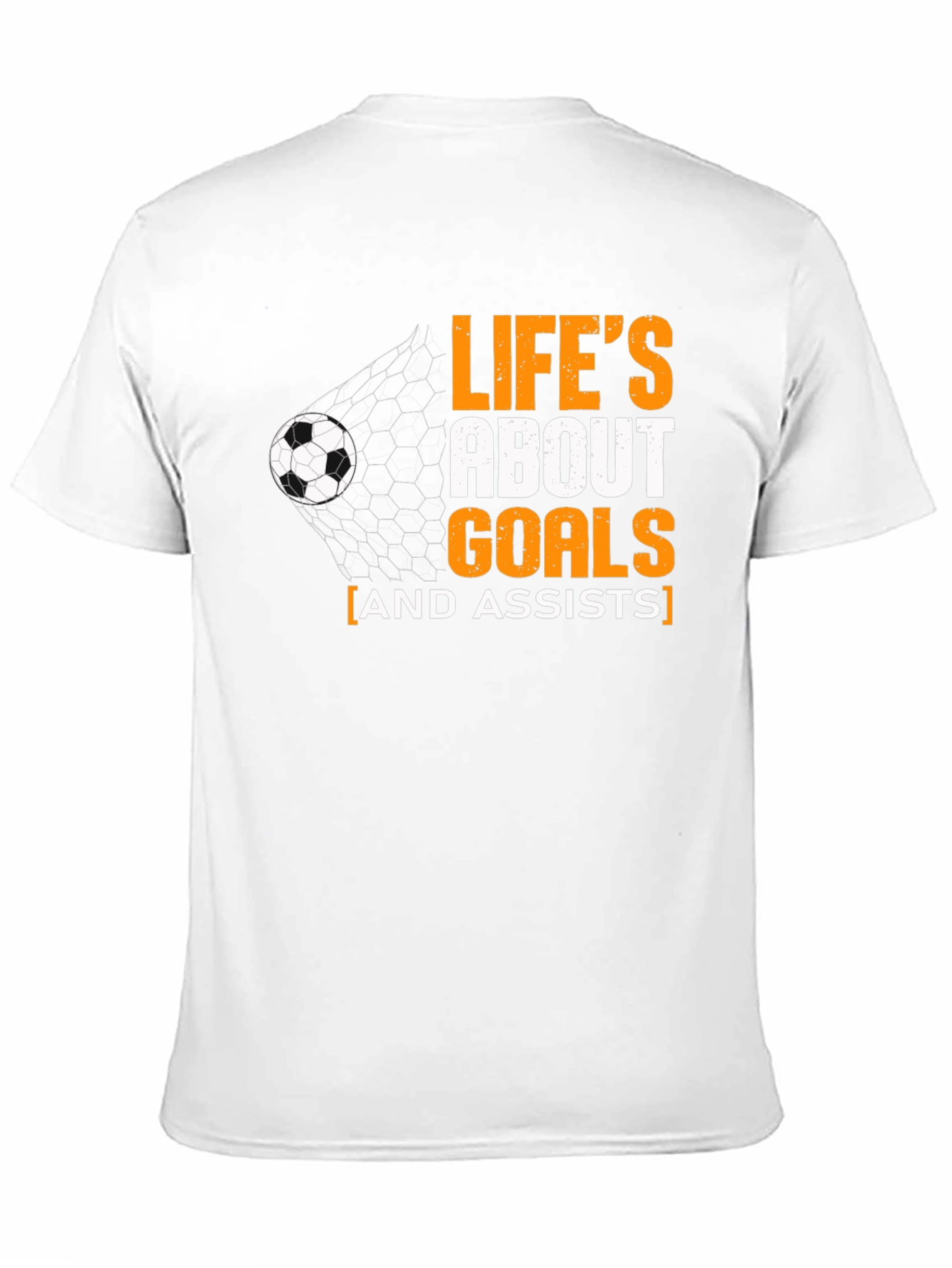 Lifes About Goals & Assists Soccer T-Shirt