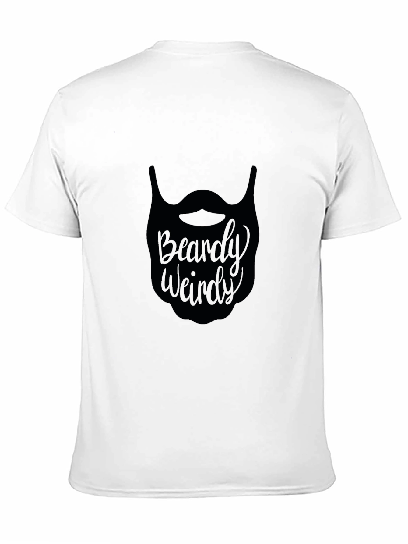 Beardy Weirdy Black Graphic Tee