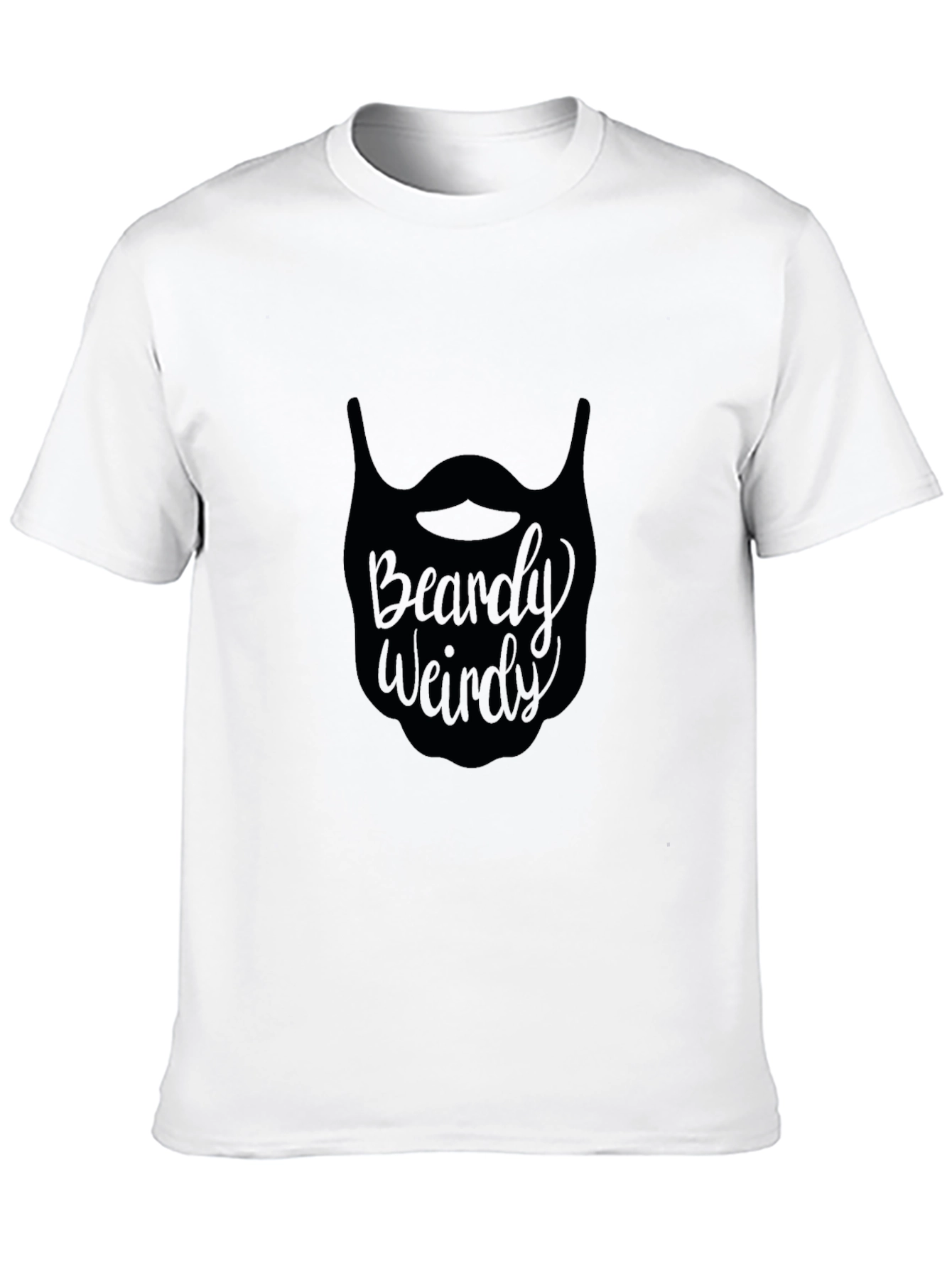 Beardy Weirdy Black Graphic Tee