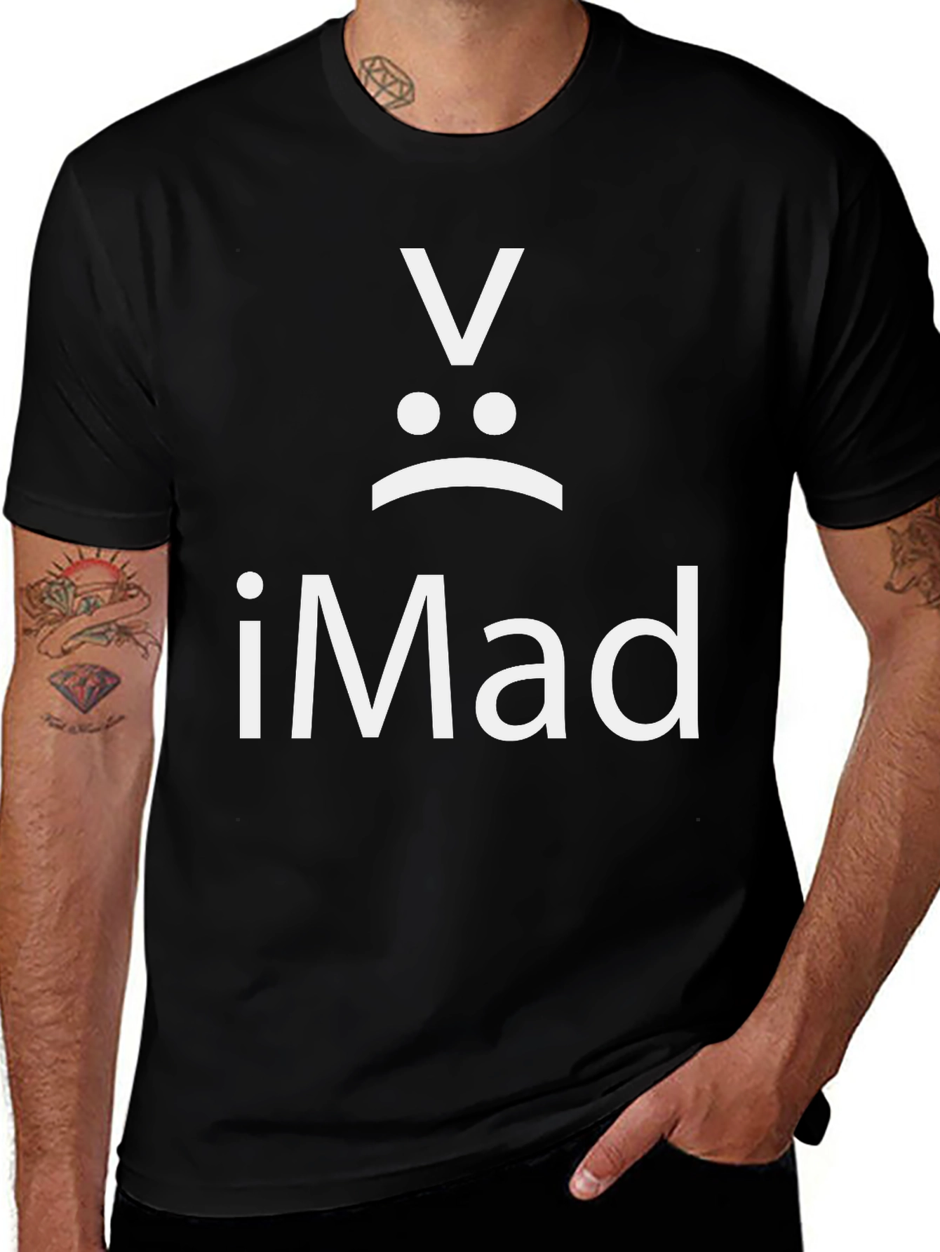 iMad Funny Graphic T-Shirt