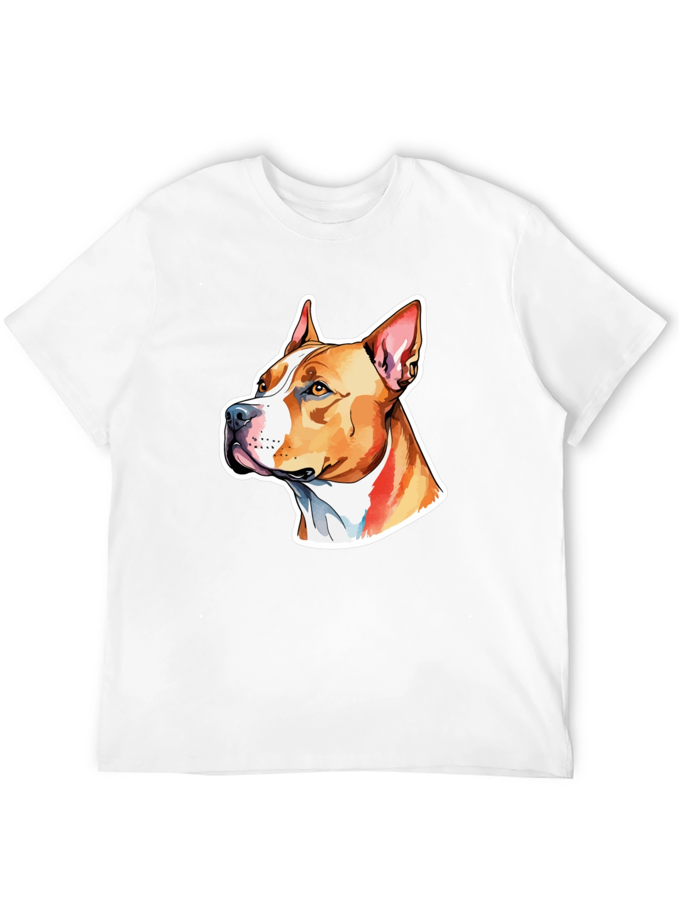 Pitbull Dog Graphic T-Shirt
