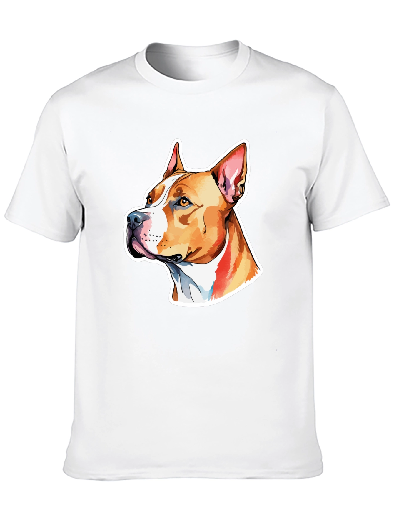 Pitbull Dog Graphic T-Shirt