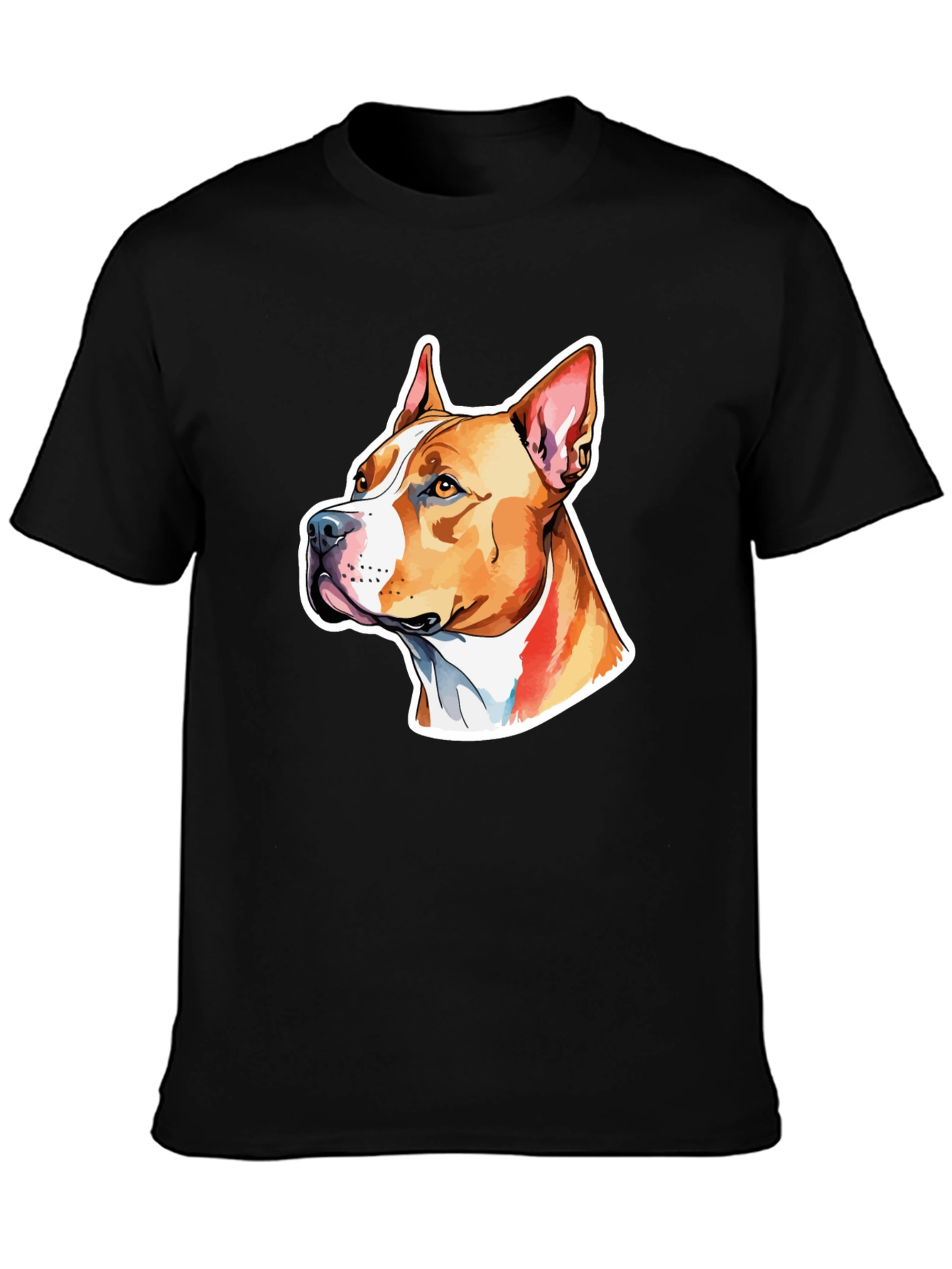 Pitbull Dog Graphic T-Shirt