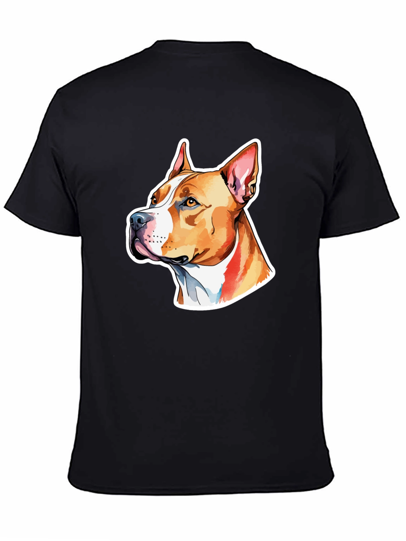 Pitbull Dog Graphic T-Shirt