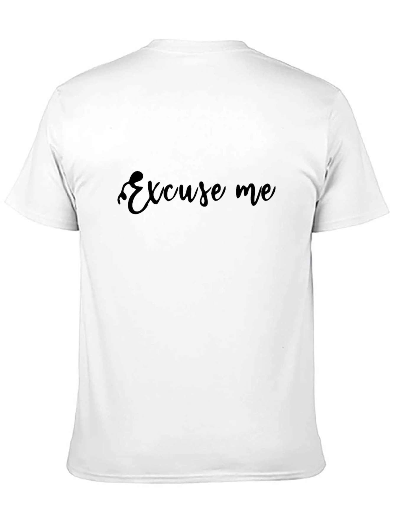 Excuse Me Black T-Shirt - Stylish Casual Wear