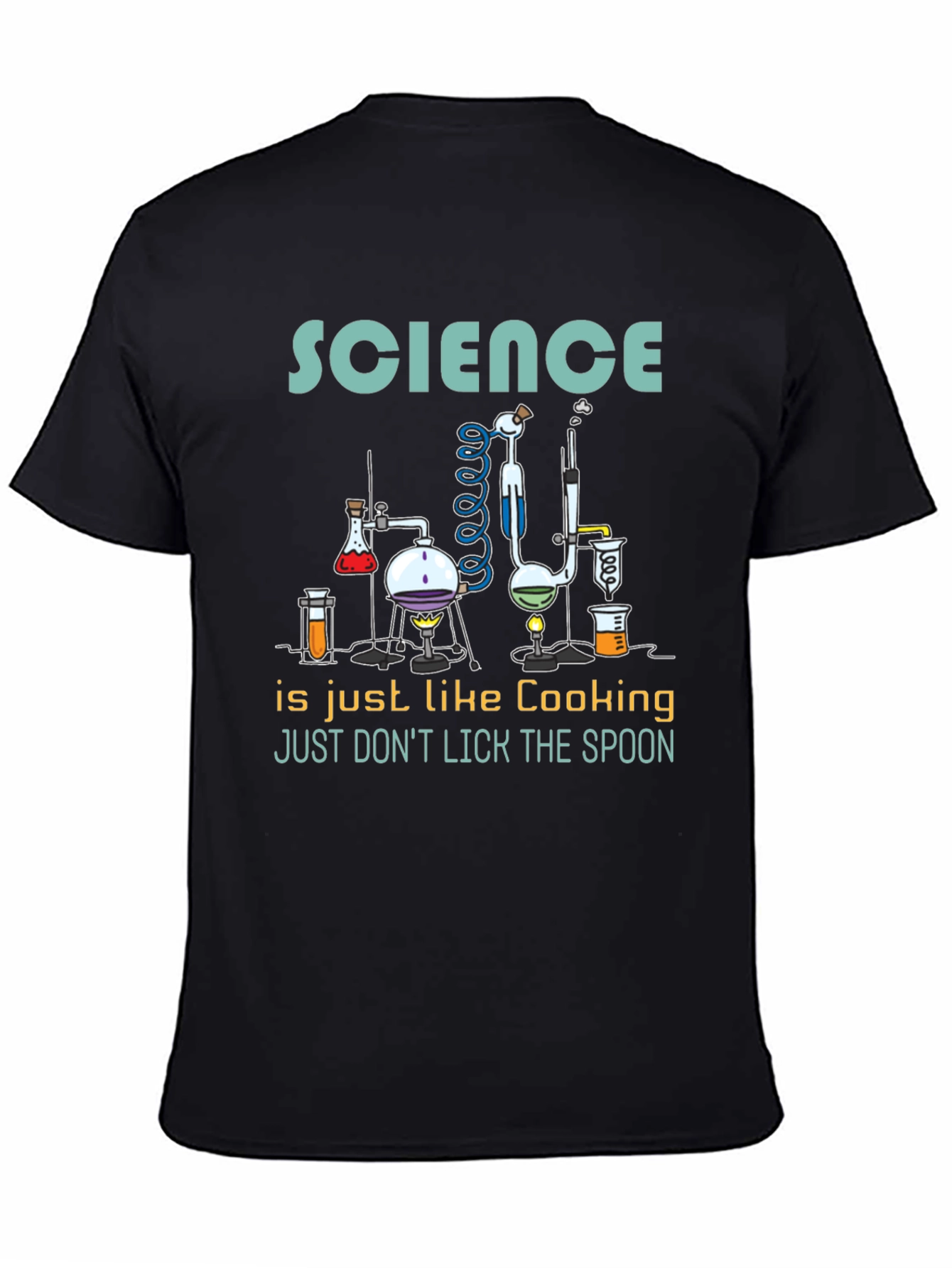 Science Cooking T-Shirt Funny Chemistry Tee