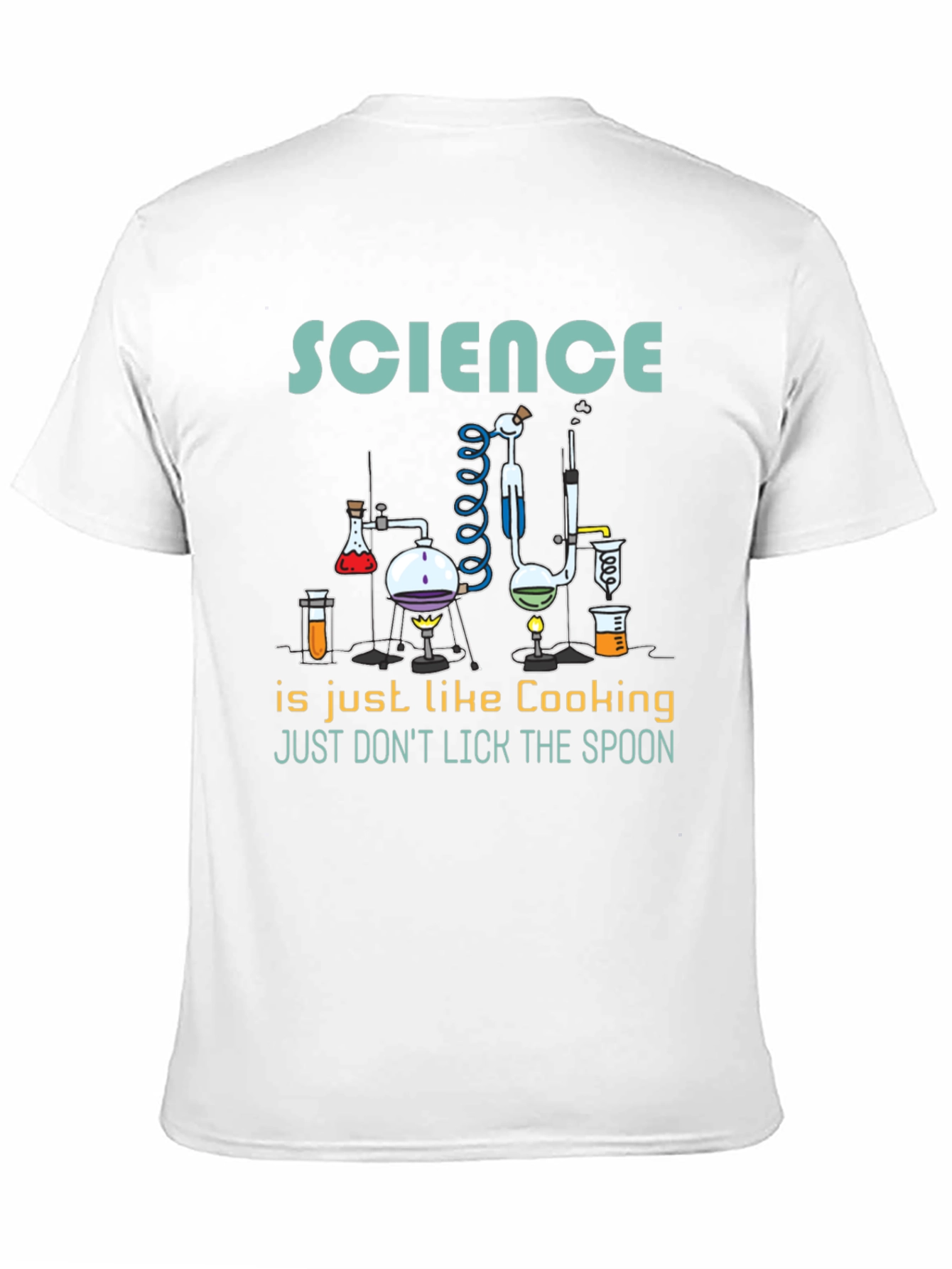 Science Cooking T-Shirt Funny Chemistry Tee