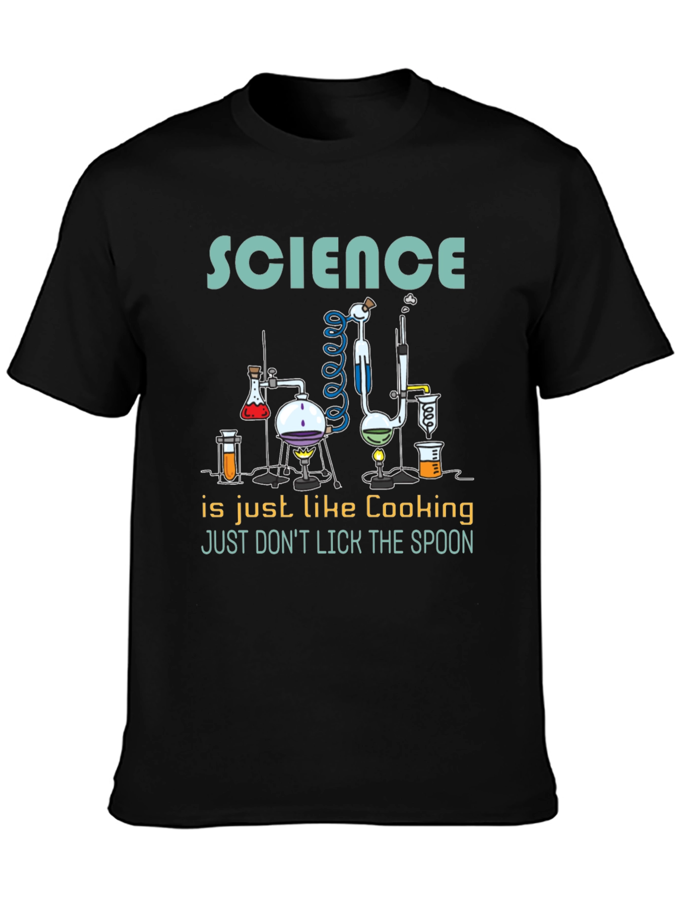 Science Cooking T-Shirt Funny Chemistry Tee
