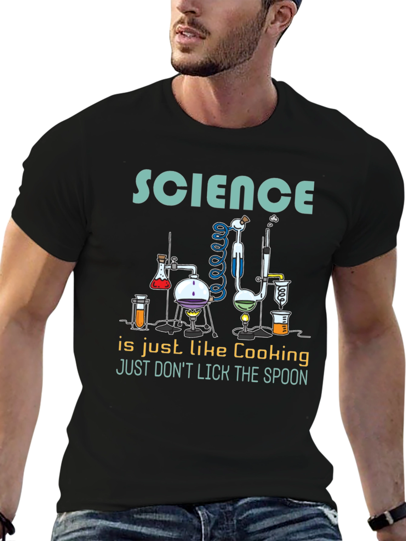 Science Cooking T-Shirt Funny Chemistry Tee