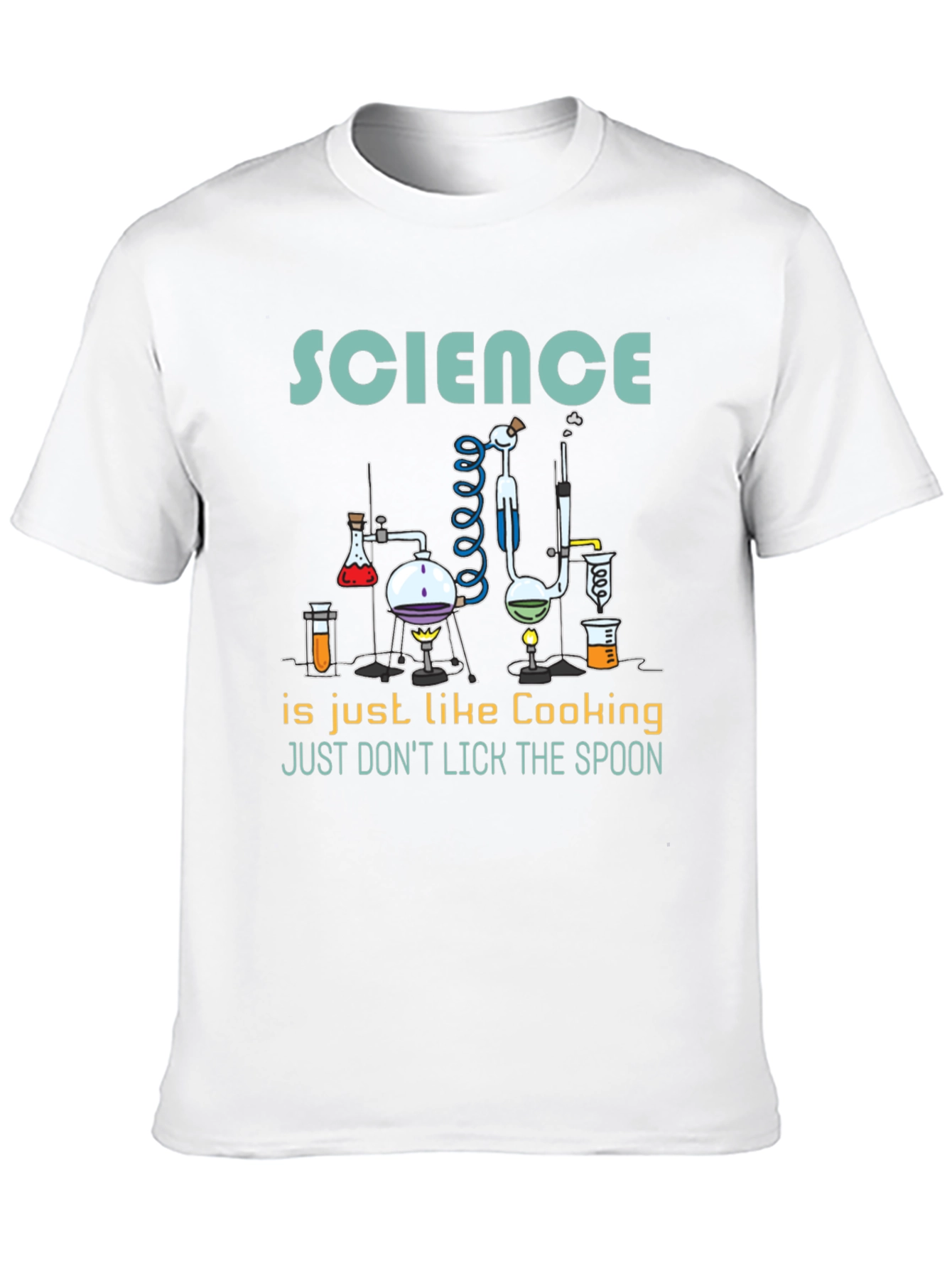 Science Cooking T-Shirt Funny Chemistry Tee